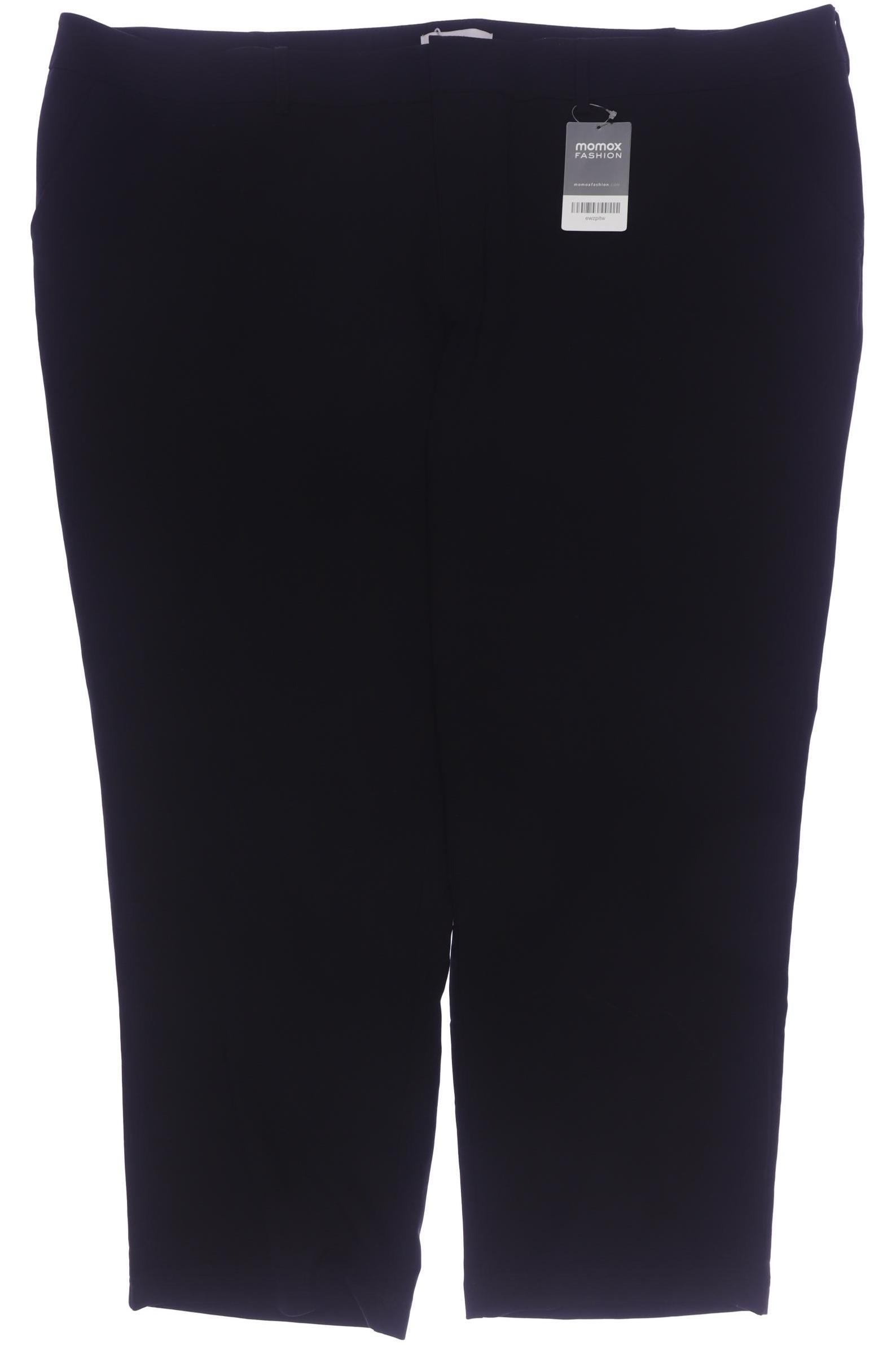 

sheego Damen Stoffhose, schwarz, Gr. 56