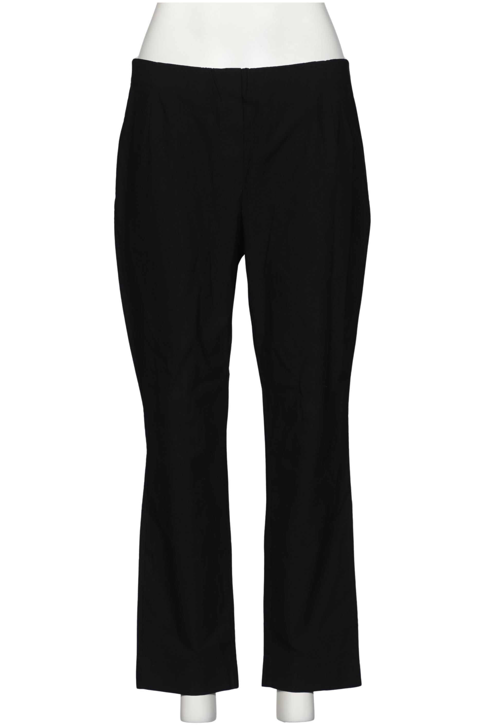 

sheego Damen Stoffhose, schwarz, Gr. 32