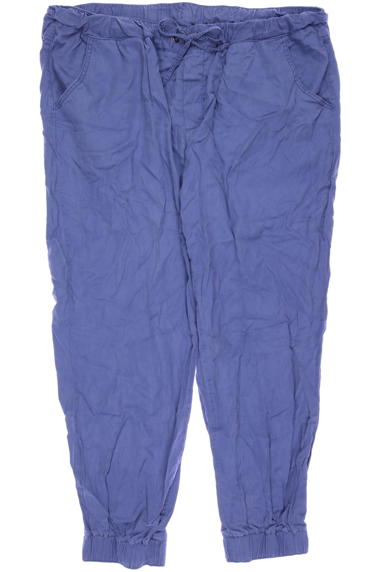 

sheego Damen Stoffhose, blau, Gr. 52