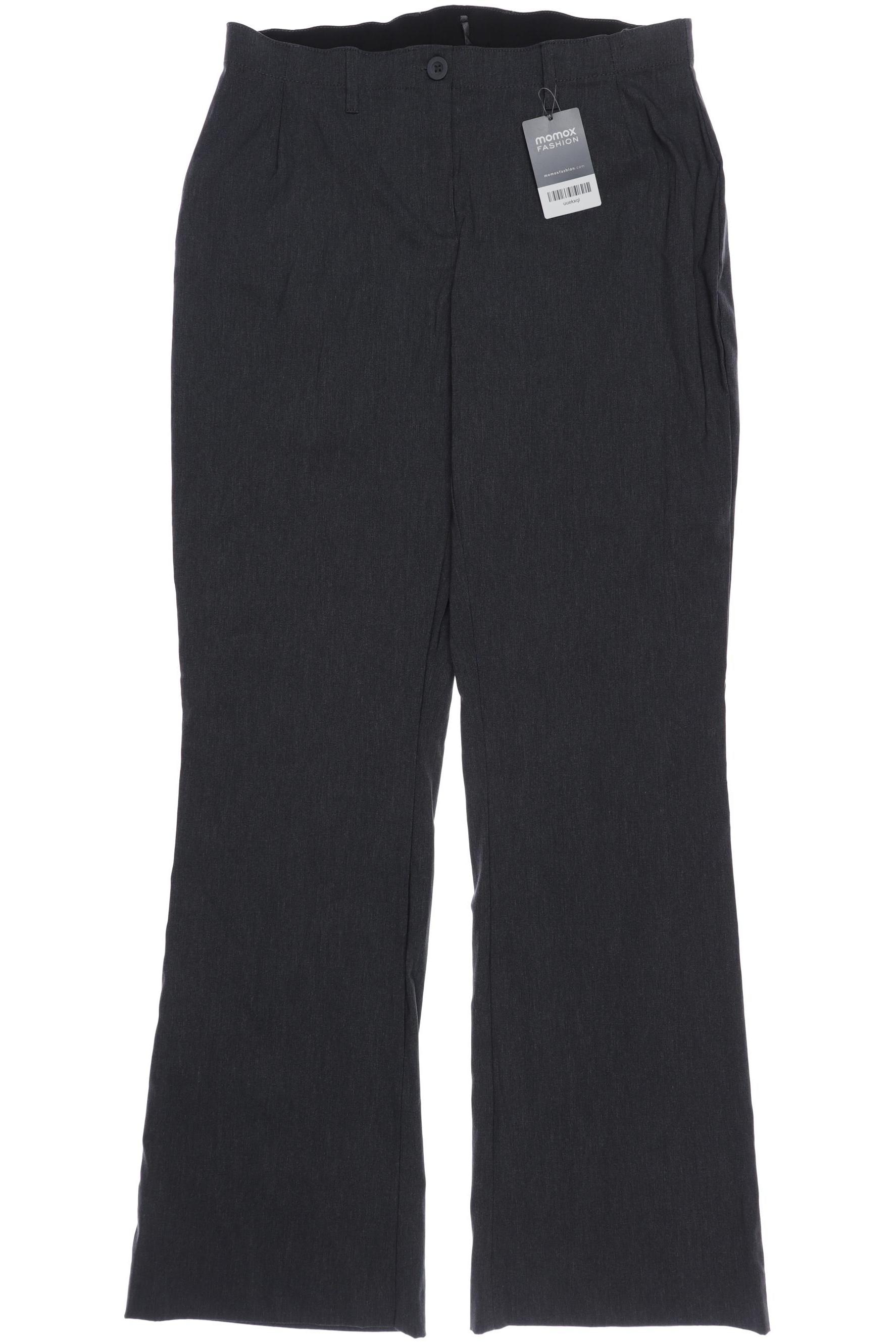 

sheego Damen Stoffhose, grau, Gr. 44