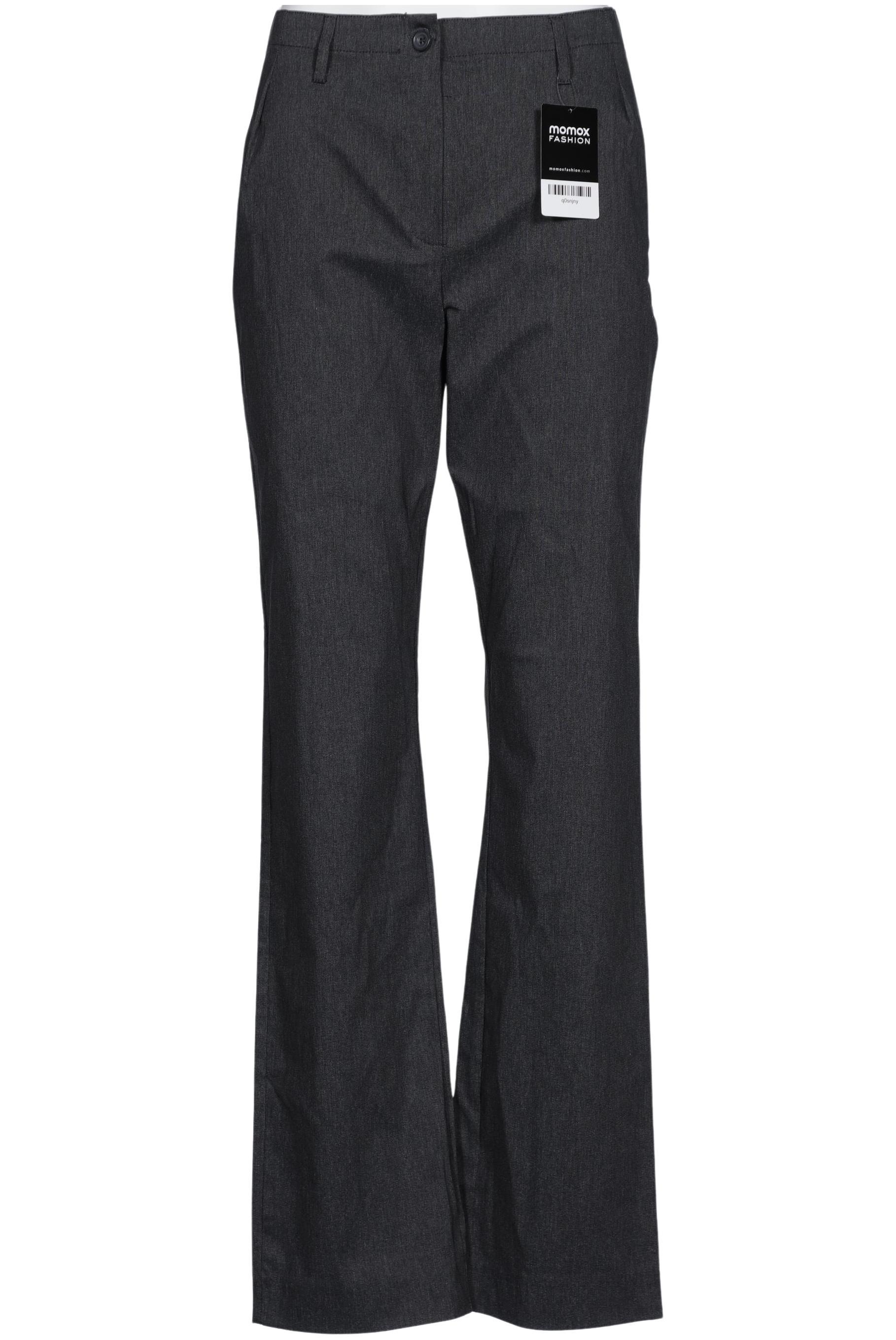 

sheego Damen Stoffhose, grau, Gr. 40