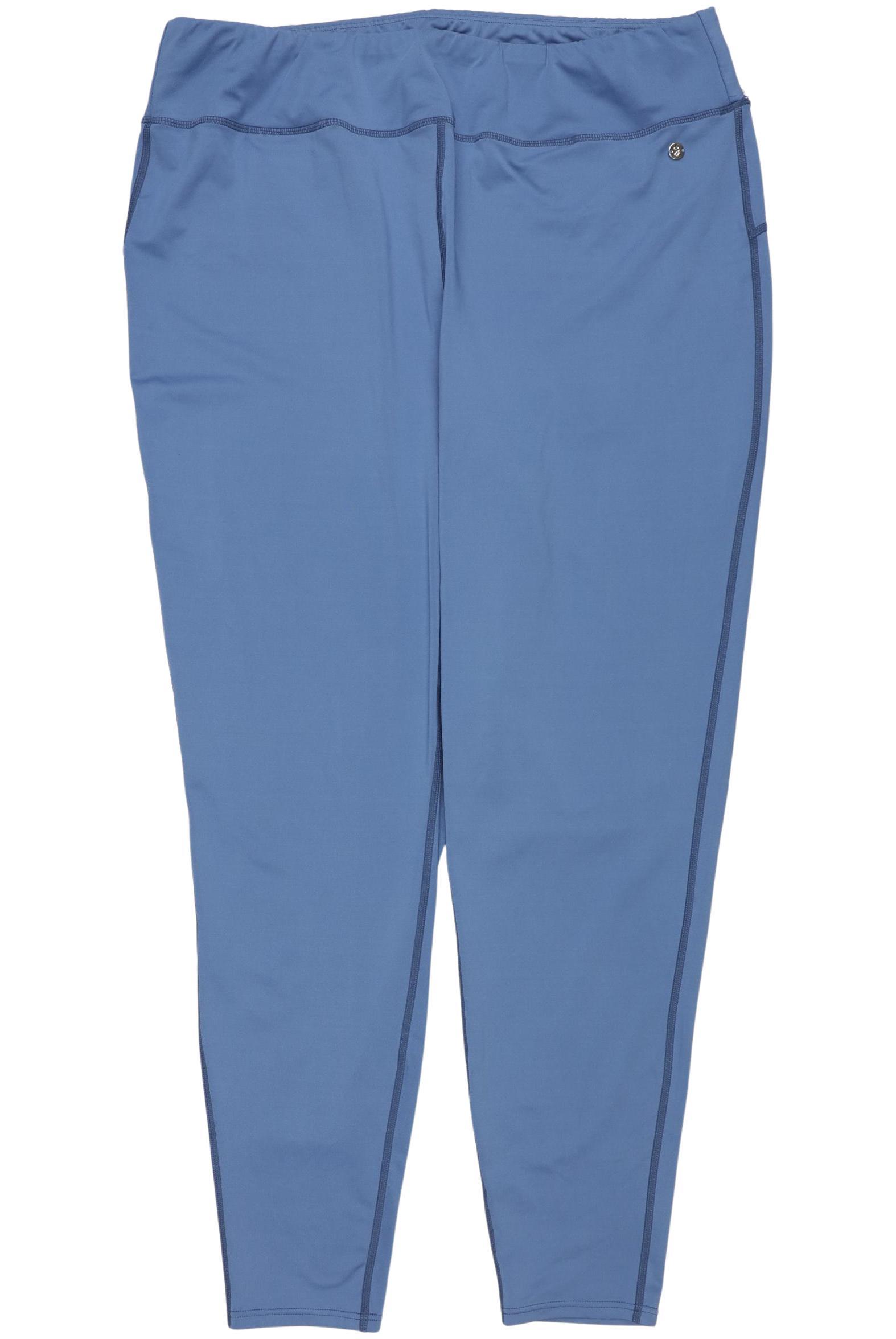 

sheego Damen Stoffhose, blau, Gr. 50