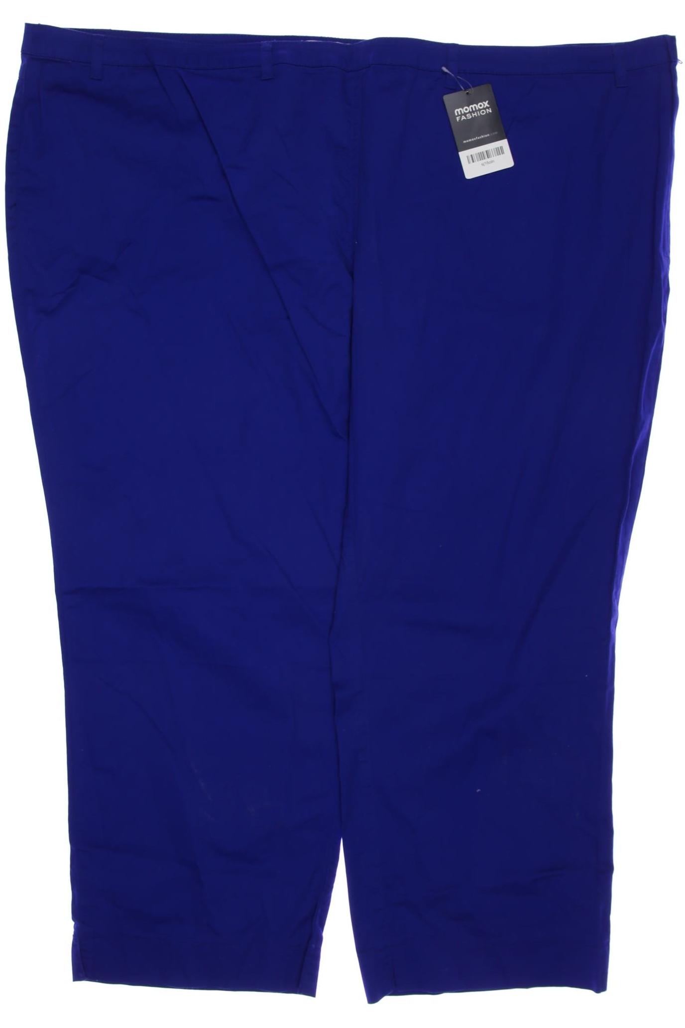 

sheego Damen Stoffhose, blau, Gr. 58