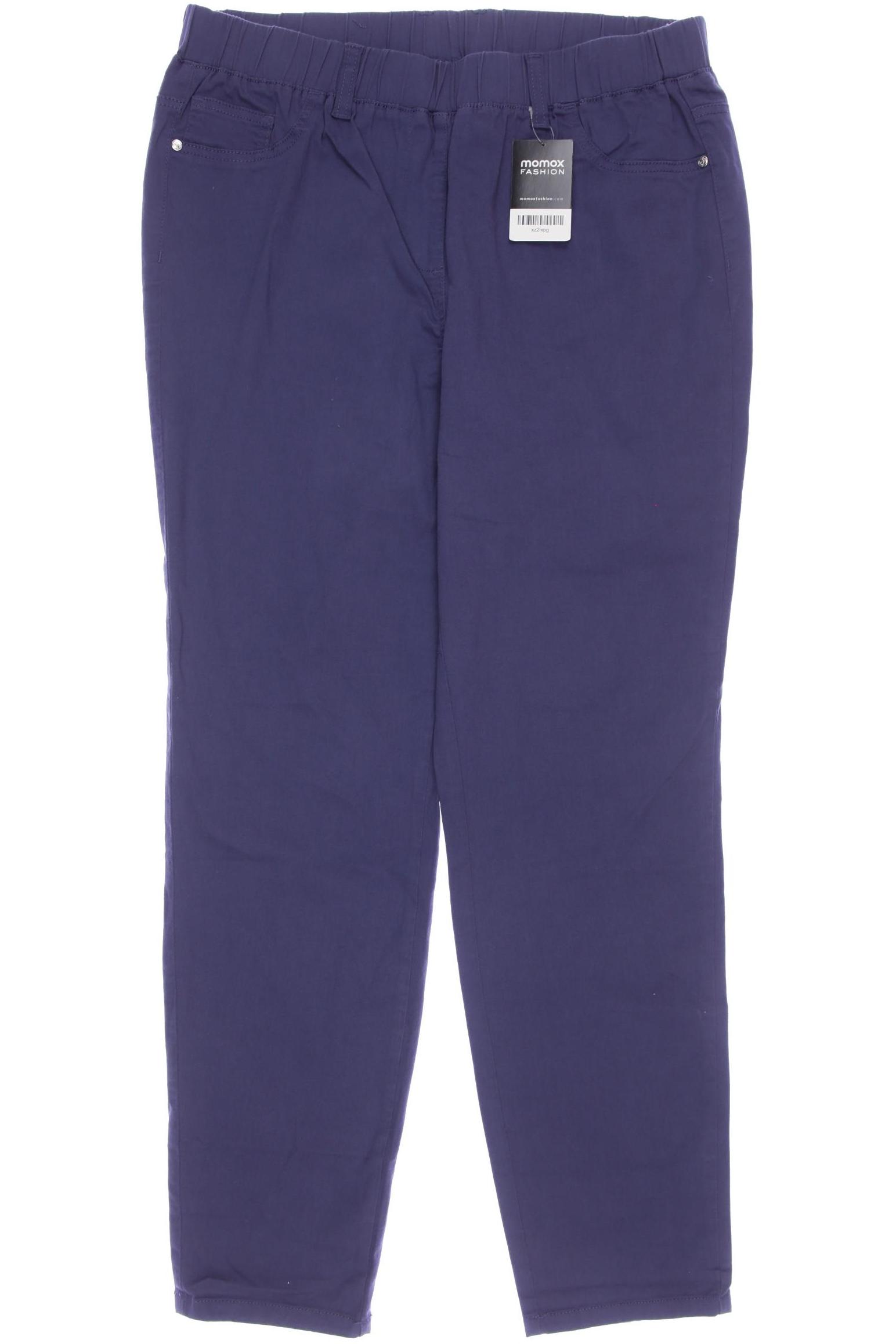 

sheego Damen Stoffhose, blau, Gr. 46