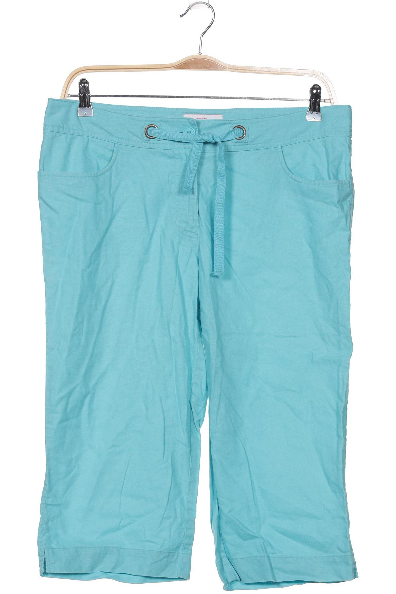 

sheego Damen Stoffhose, blau, Gr. 42