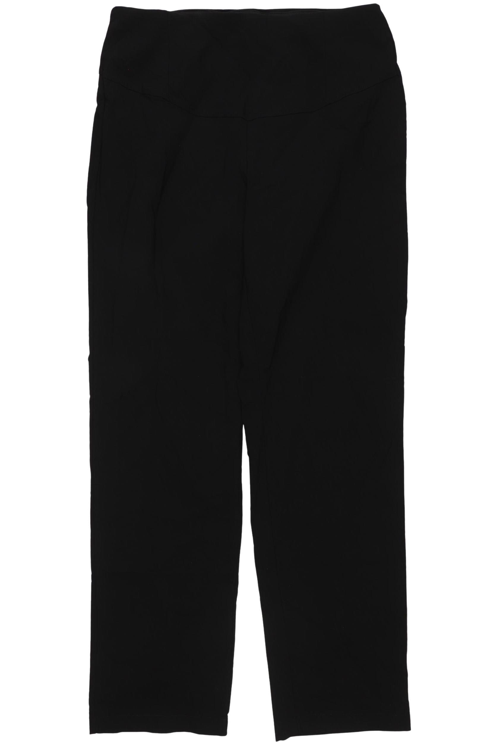 

sheego Damen Stoffhose, schwarz, Gr. 46