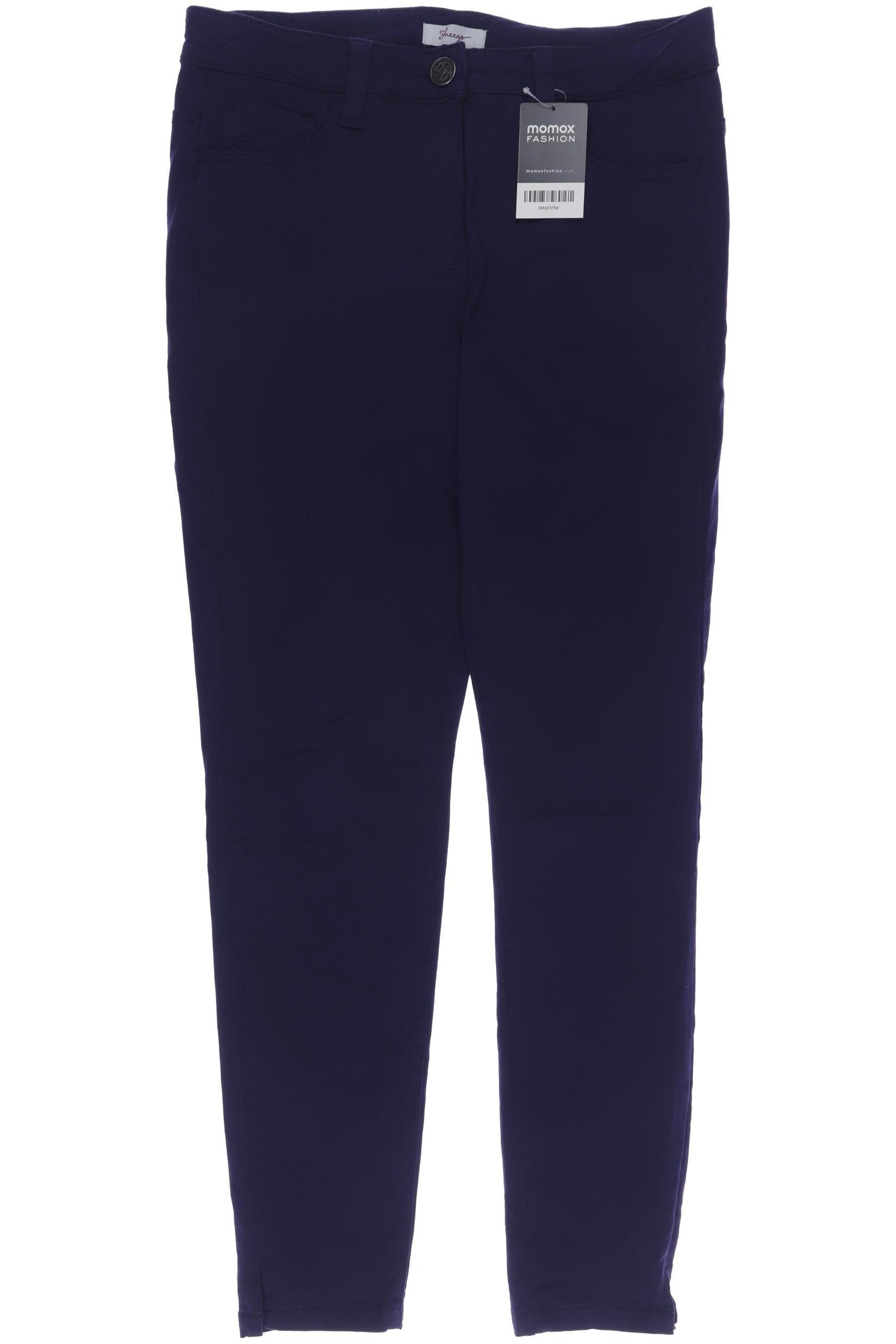 

sheego Damen Stoffhose, marineblau, Gr. 40