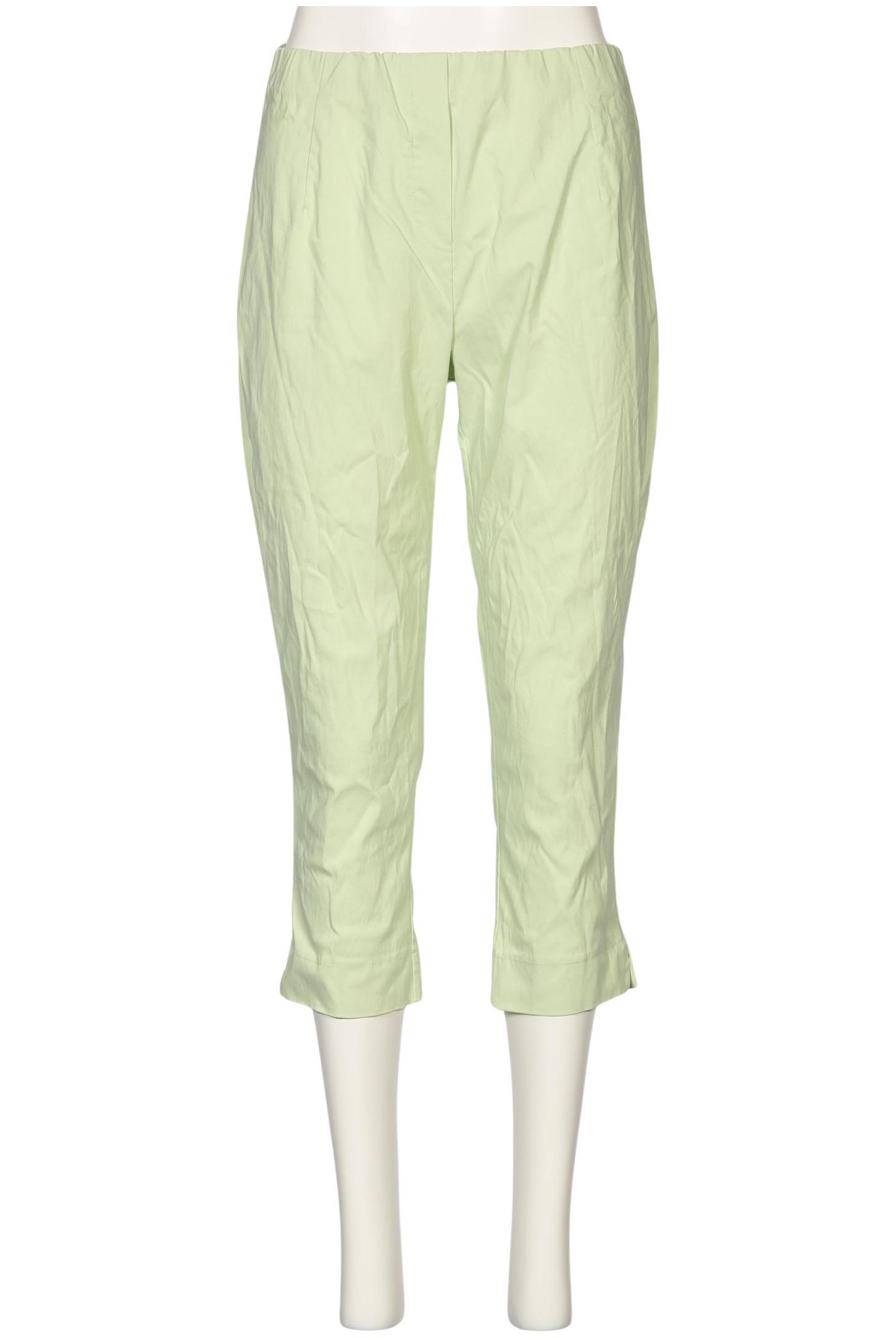 

sheego Damen Stoffhose, hellgrün, Gr. 42