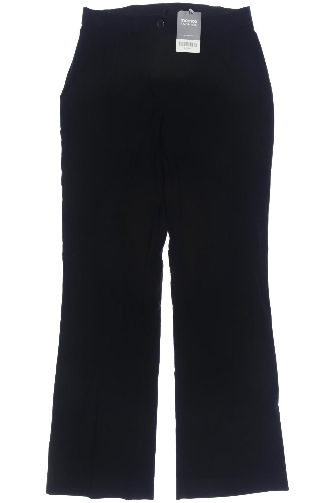 

sheego Damen Stoffhose, schwarz, Gr. 40