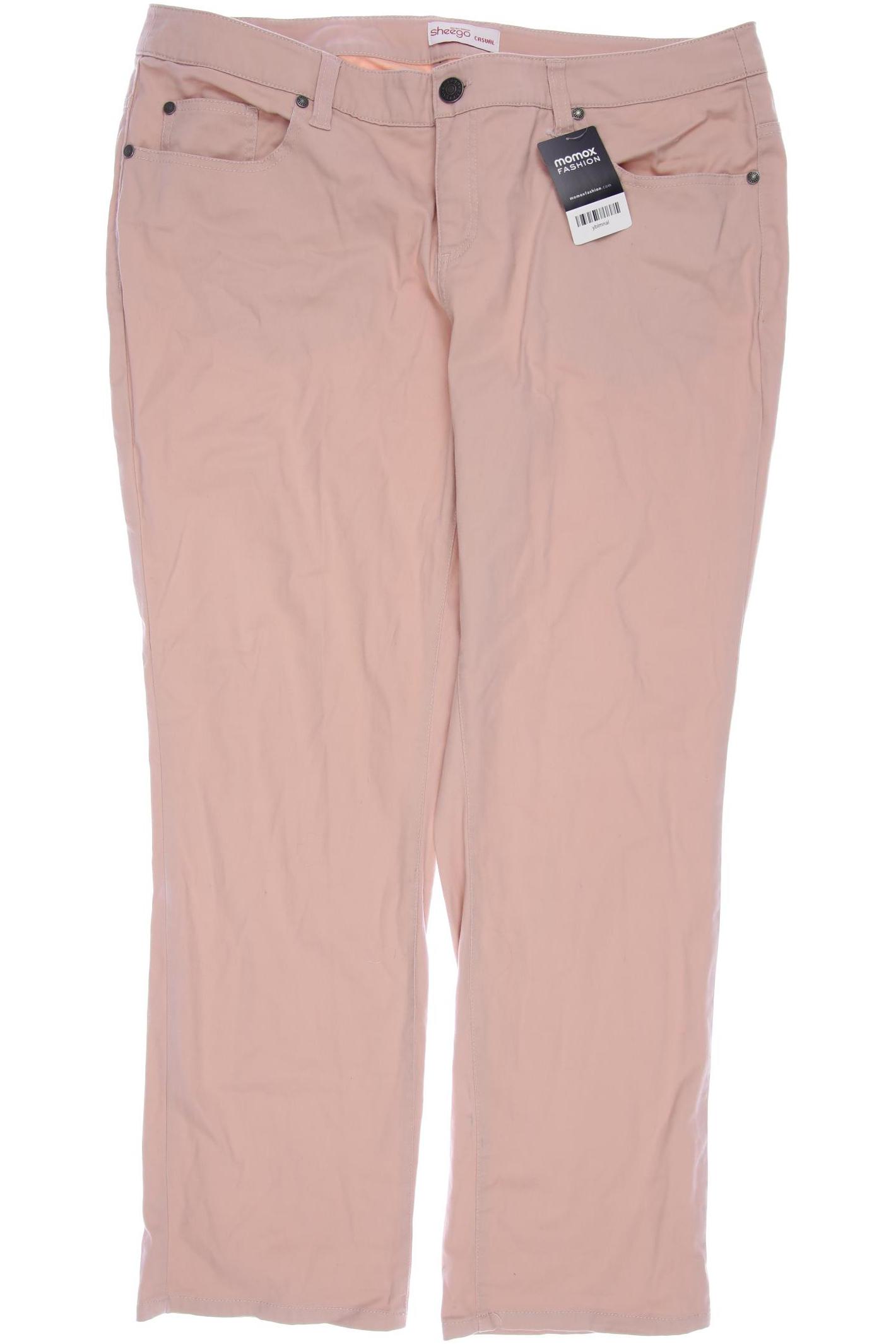 

sheego Damen Stoffhose, pink