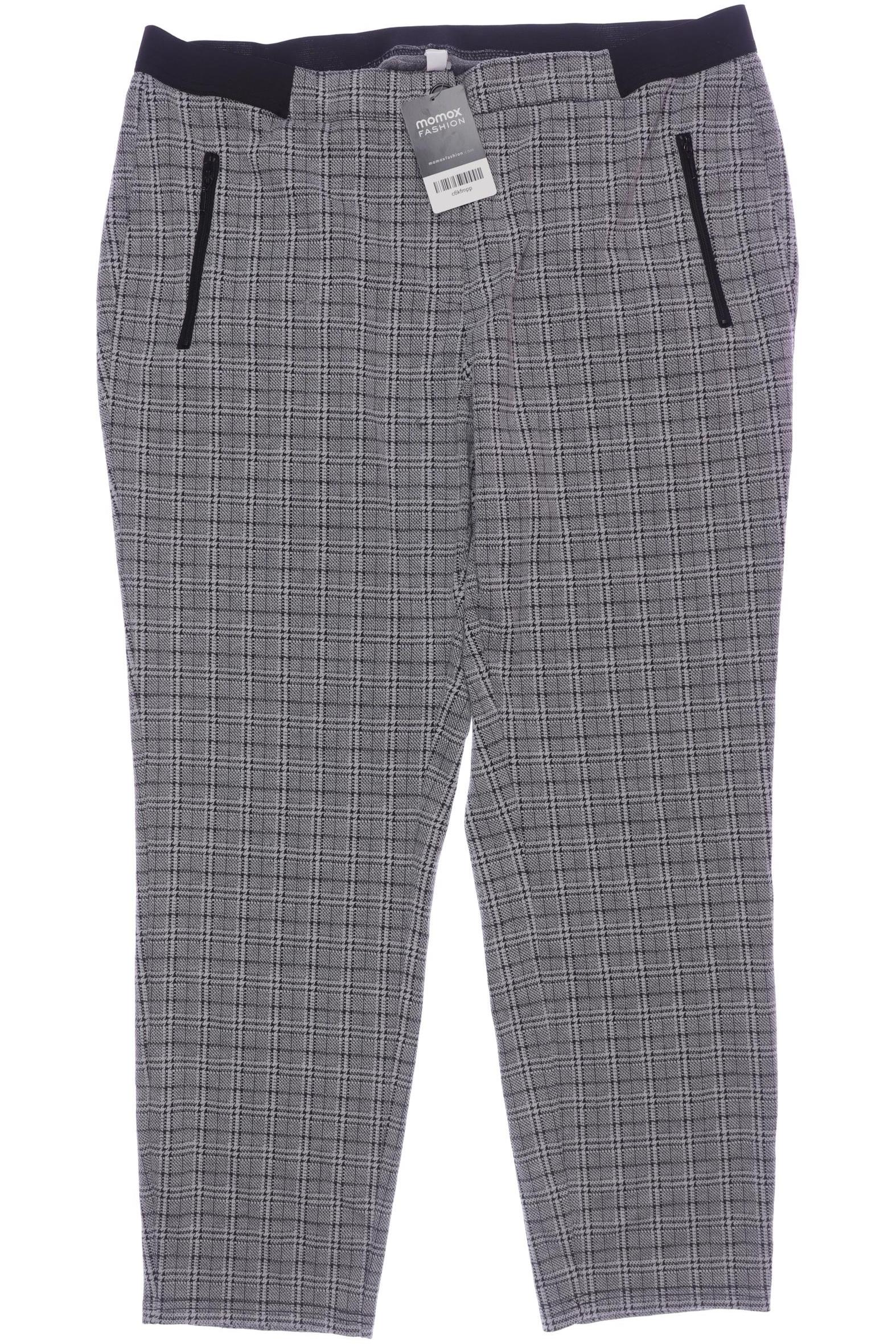 

sheego Damen Stoffhose, grau, Gr. 48