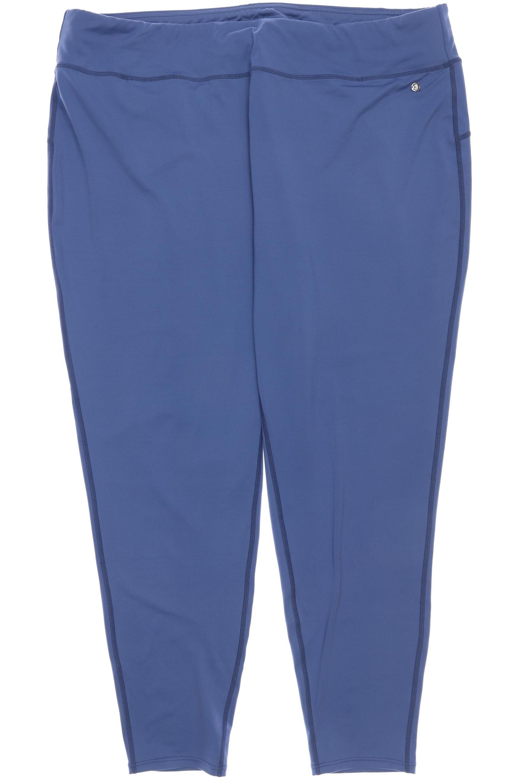 

sheego Damen Stoffhose, blau, Gr. 54