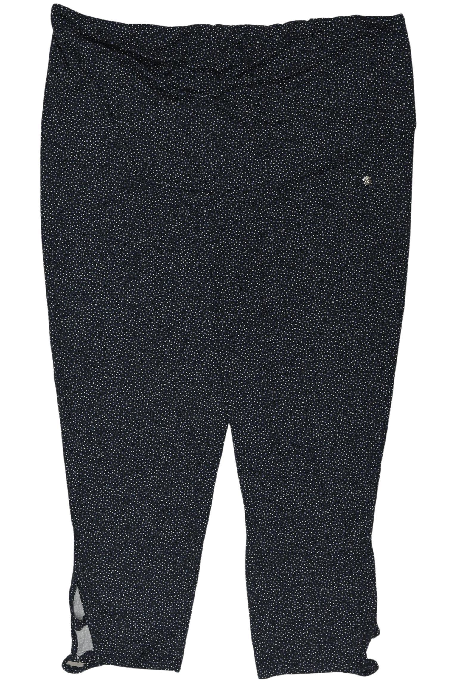 

sheego Damen Stoffhose, marineblau, Gr. 48