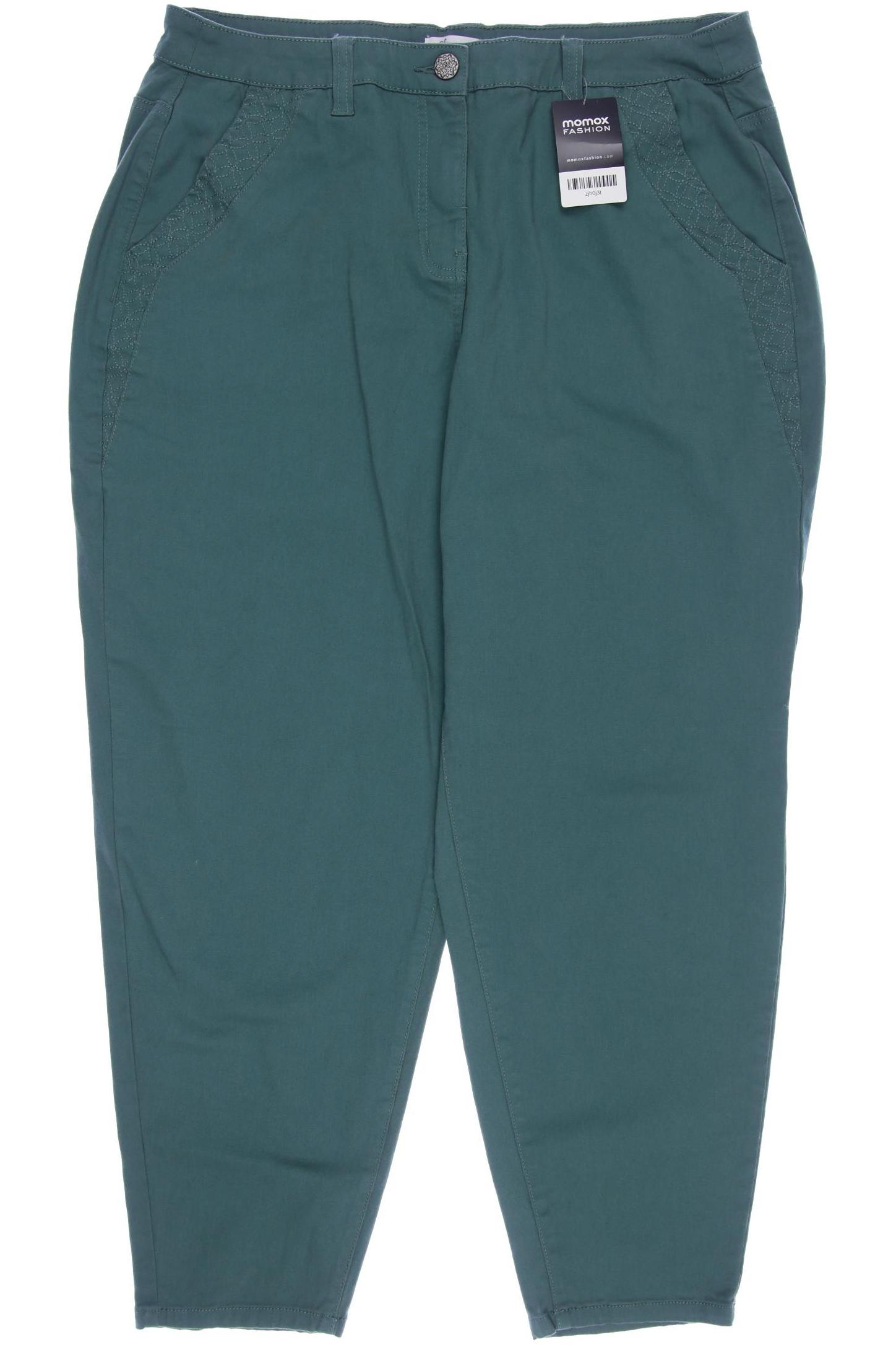 

sheego Damen Stoffhose, türkis