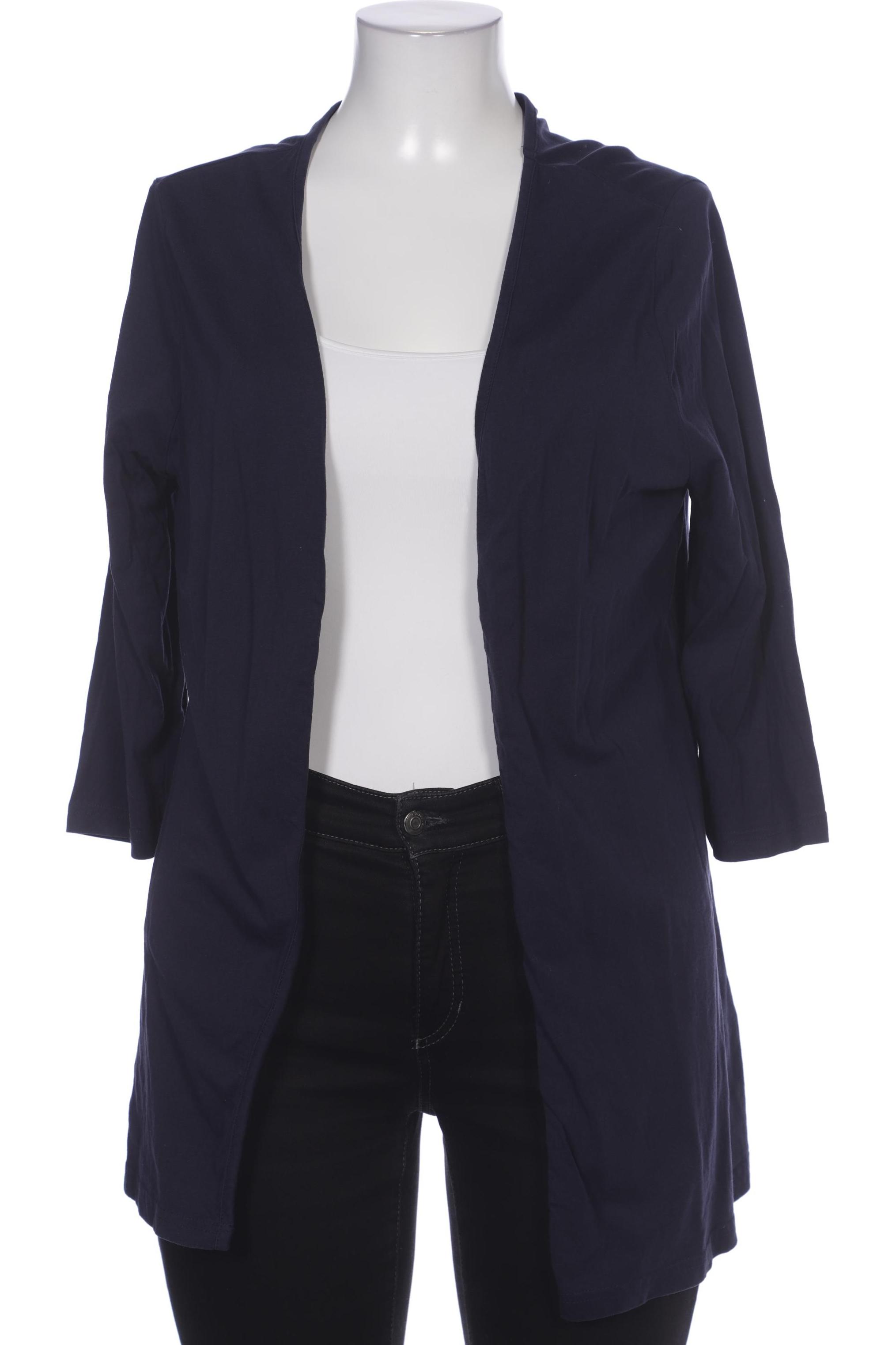 

sheego Damen Strickjacke, marineblau, Gr. 44