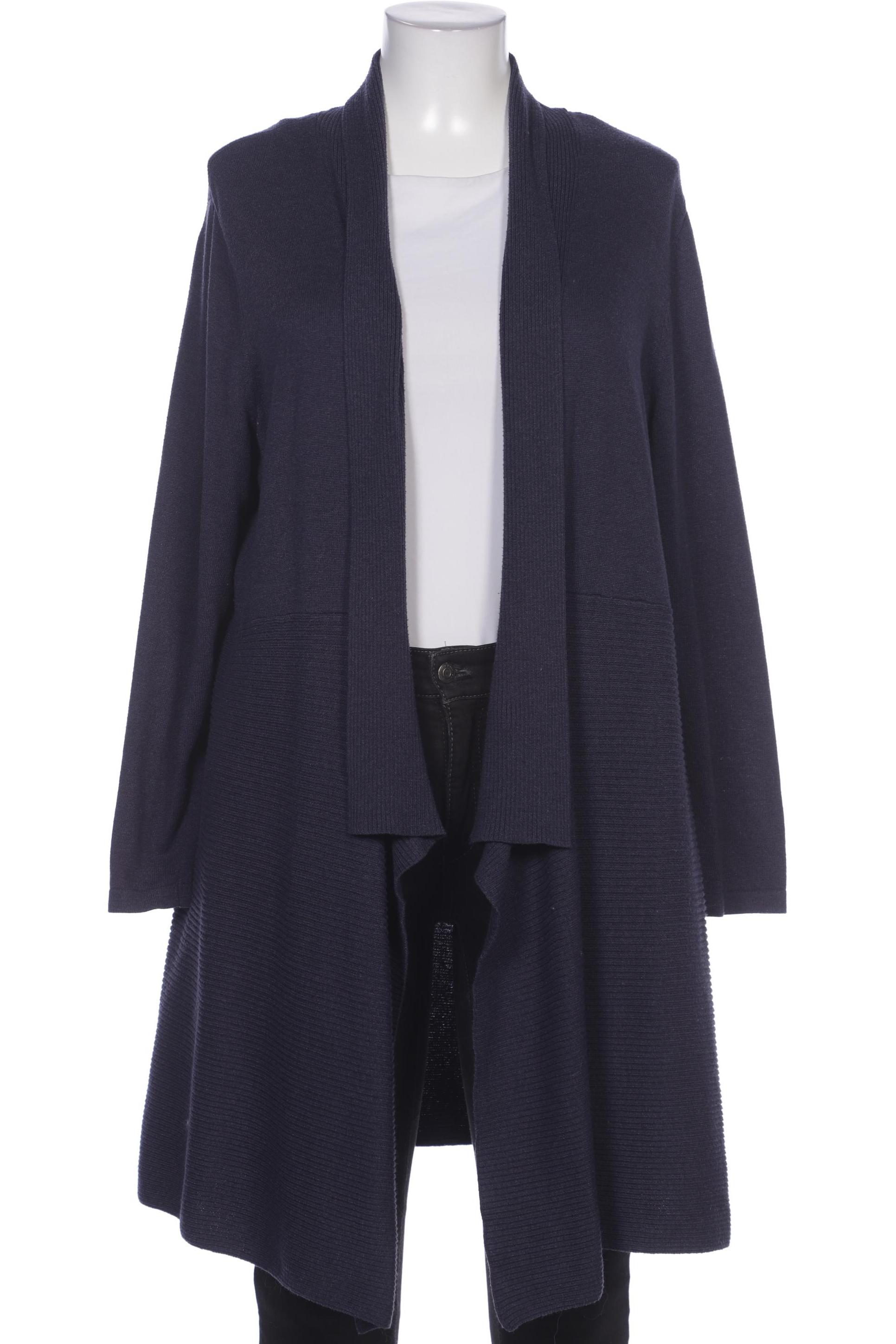 

sheego Damen Strickjacke, marineblau, Gr. 48