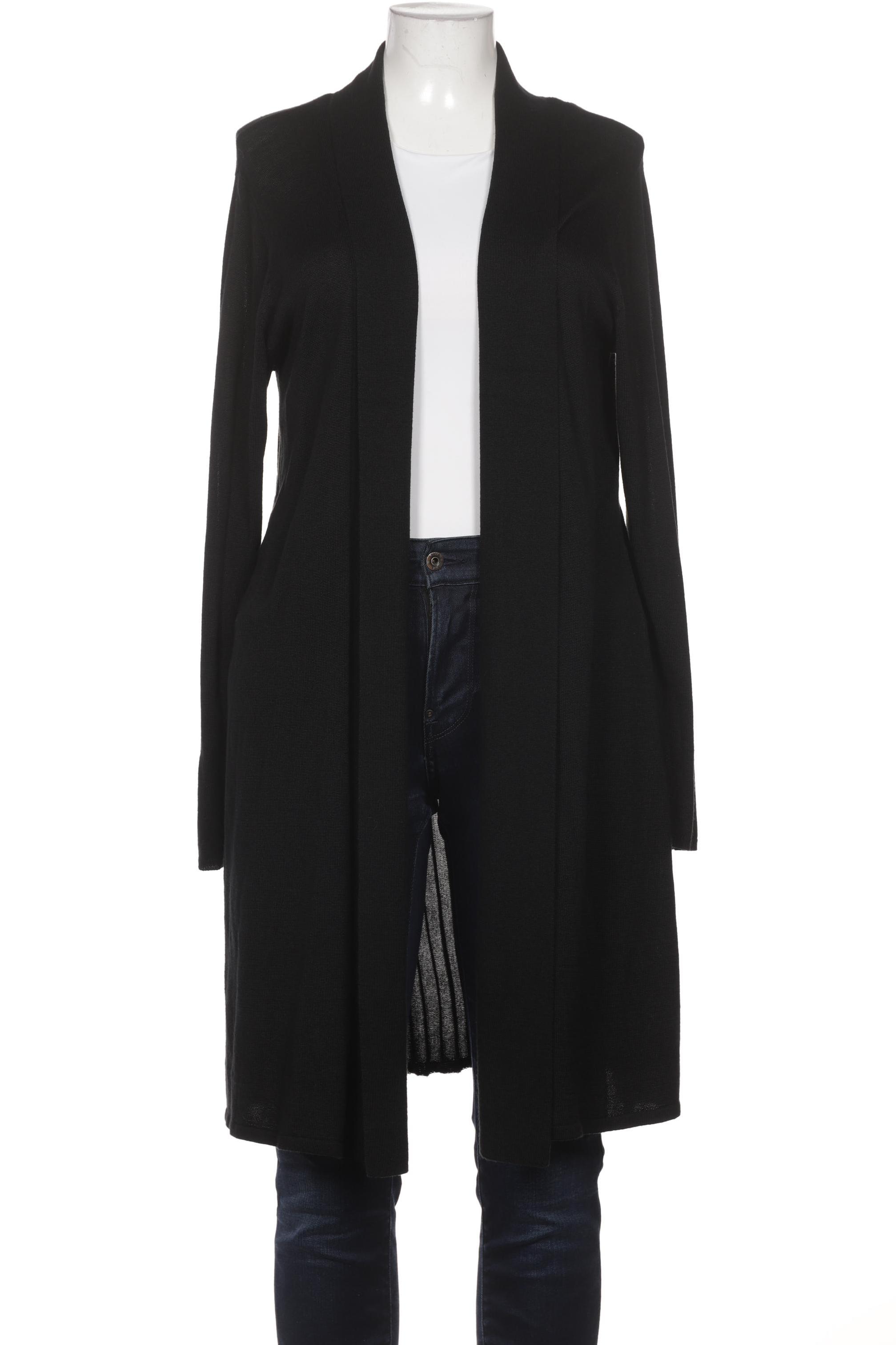 

sheego Damen Strickjacke, schwarz, Gr. 48