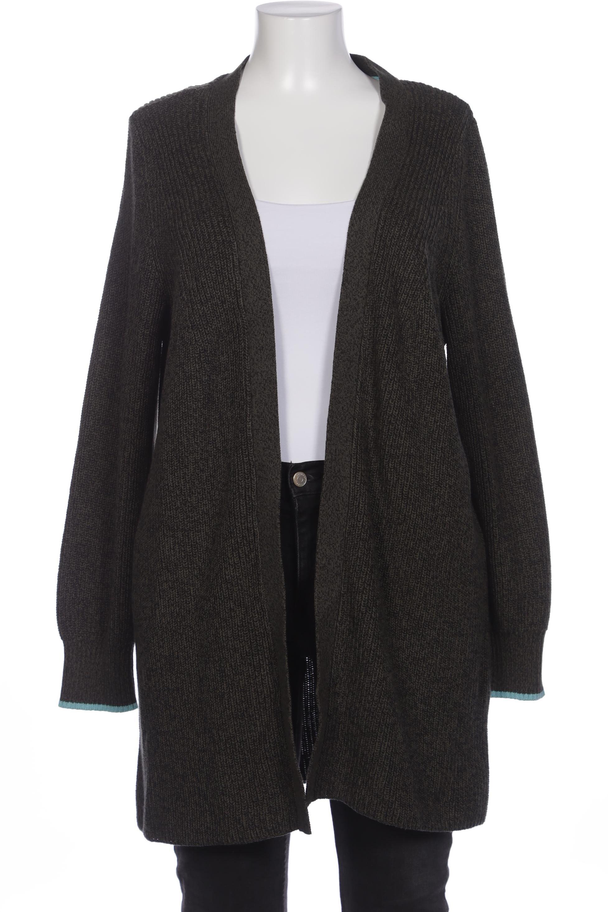 

sheego Damen Strickjacke, grün, Gr. 44
