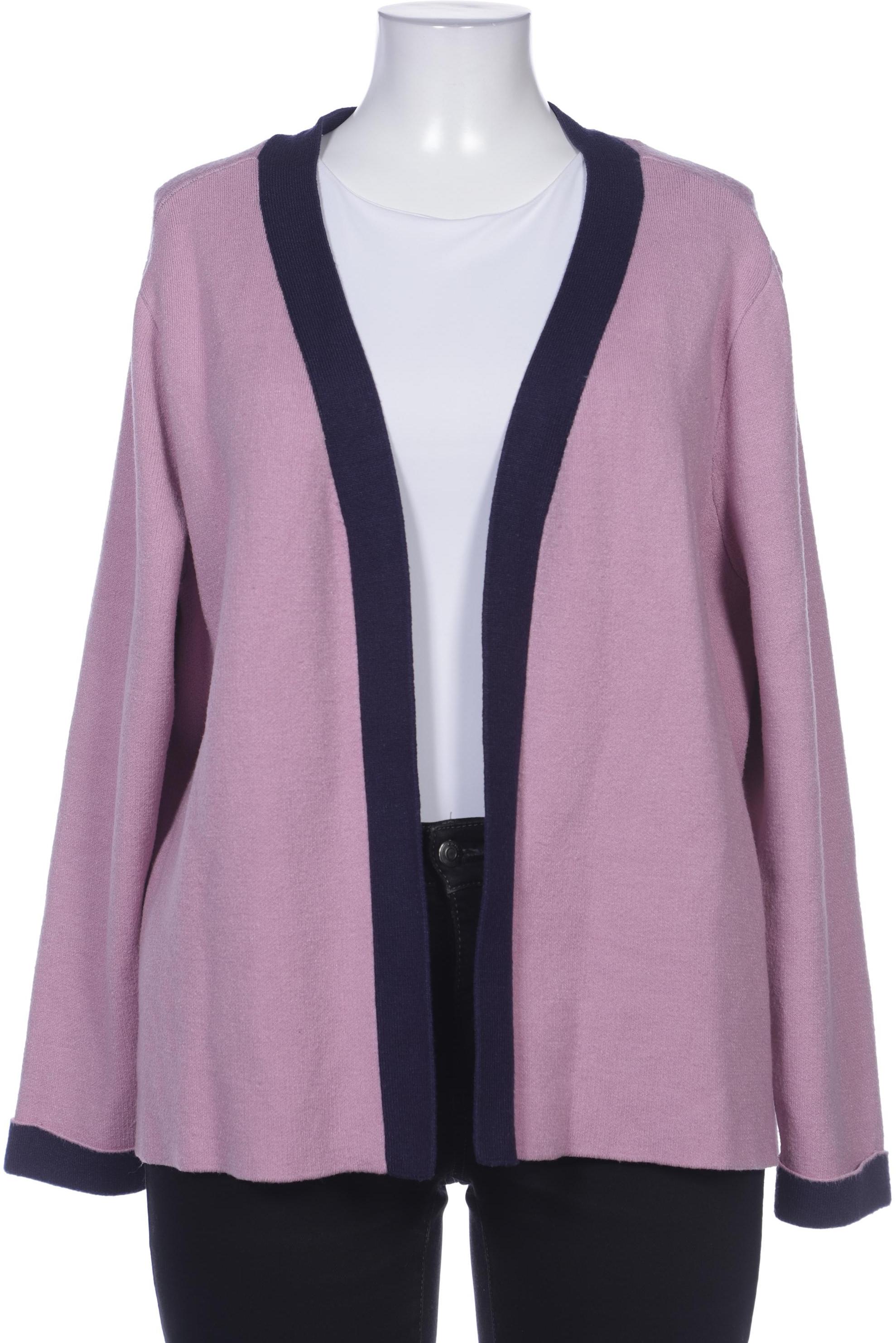 

sheego Damen Strickjacke, pink, Gr. 48
