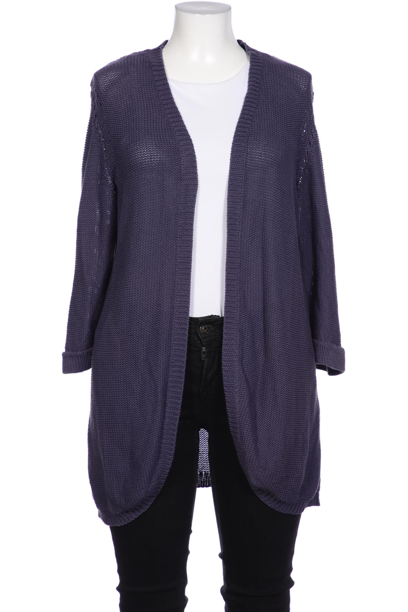 

sheego Damen Strickjacke, flieder