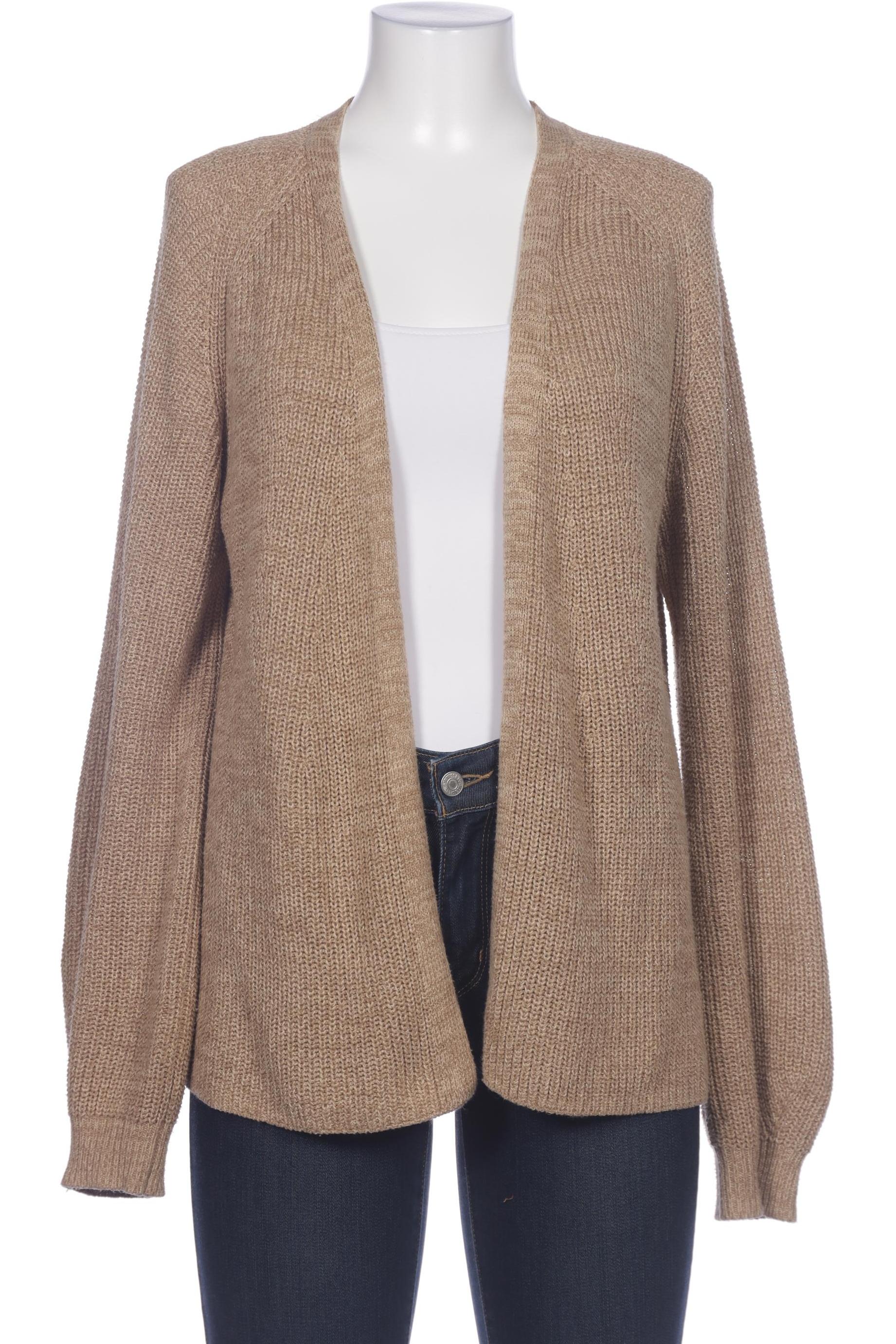 

sheego Damen Strickjacke, beige, Gr. 40