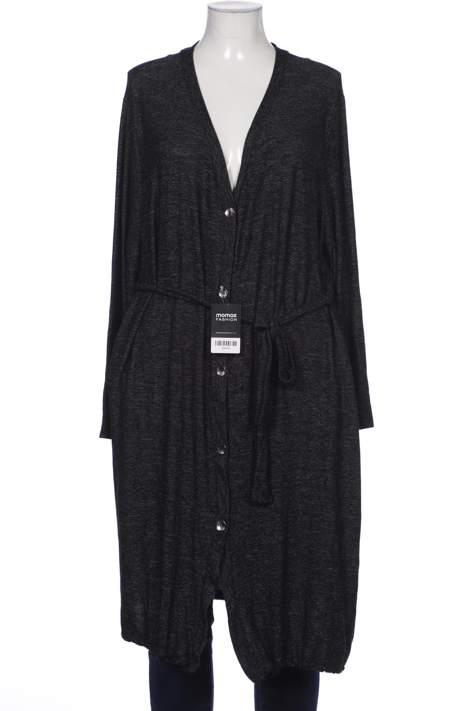 

sheego Damen Strickjacke, grau, Gr. 48
