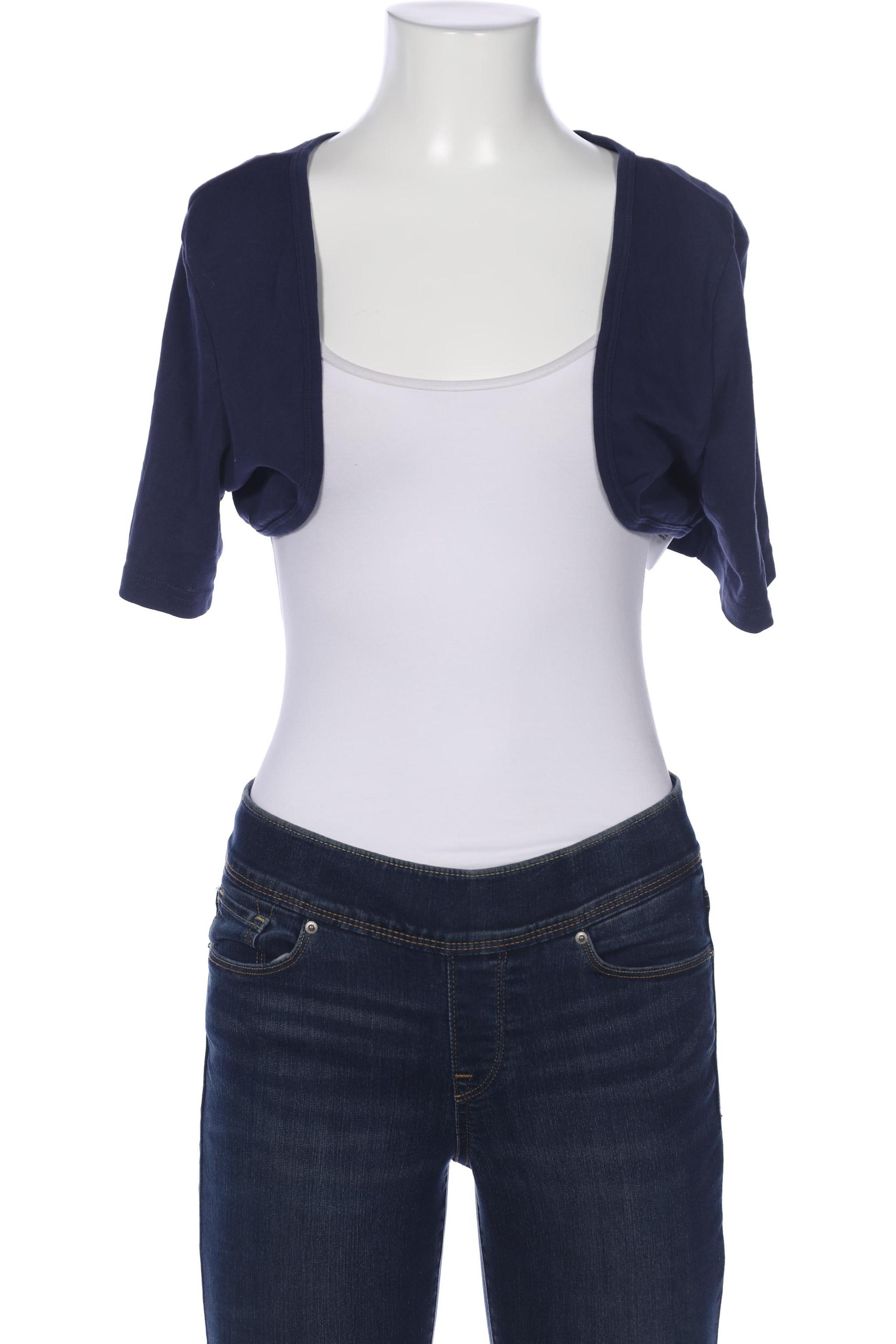

sheego Damen Strickjacke, marineblau