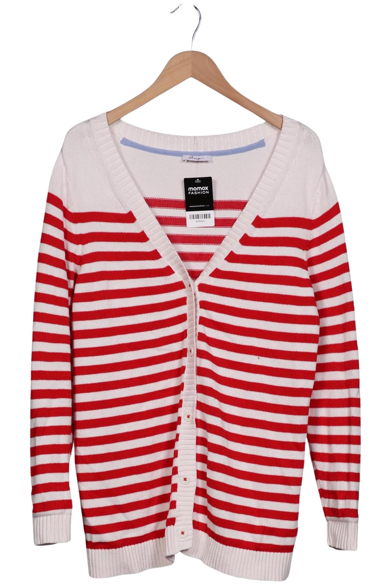 

sheego Damen Strickjacke, rot, Gr. 40