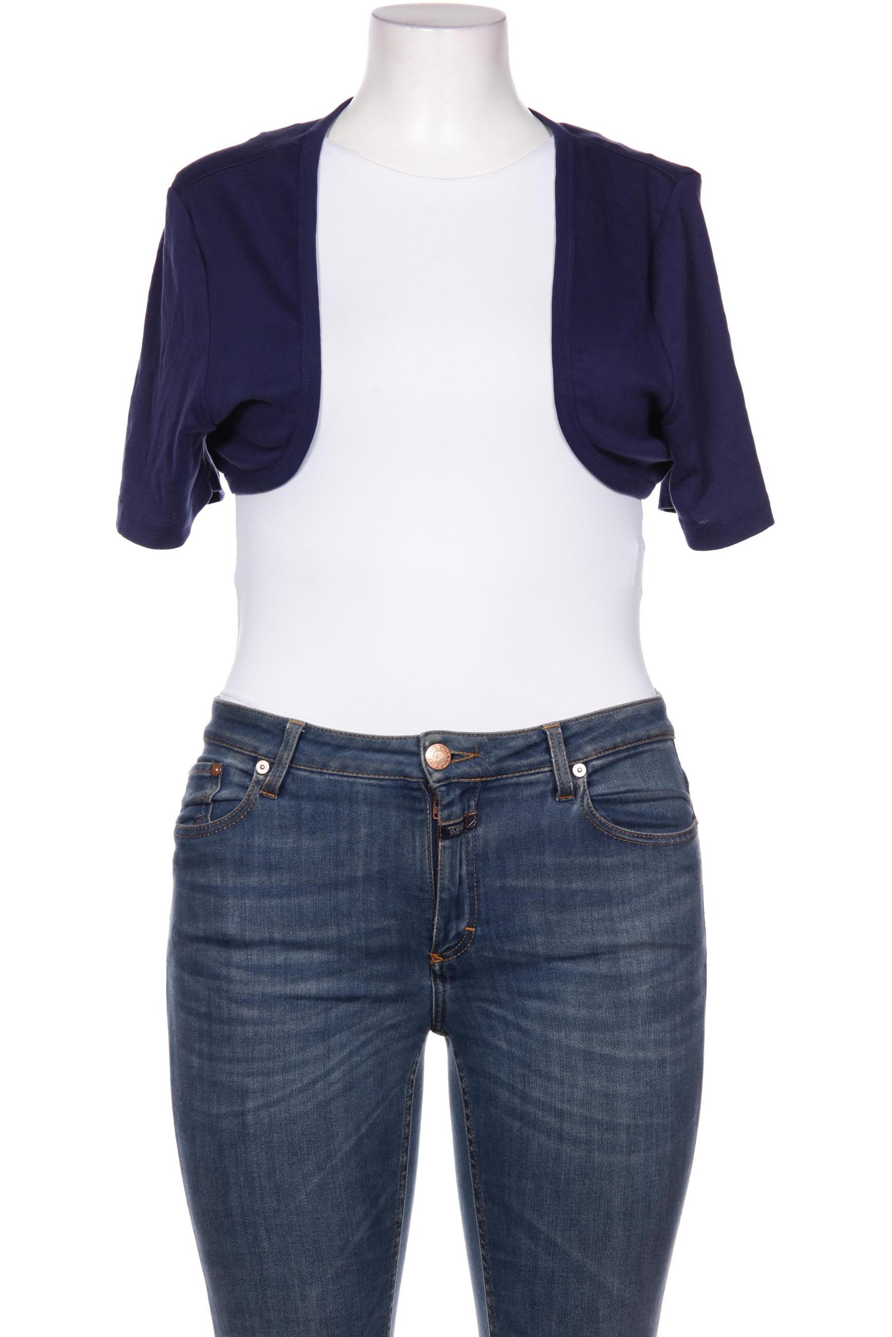 

sheego Damen Strickjacke, marineblau, Gr. 44