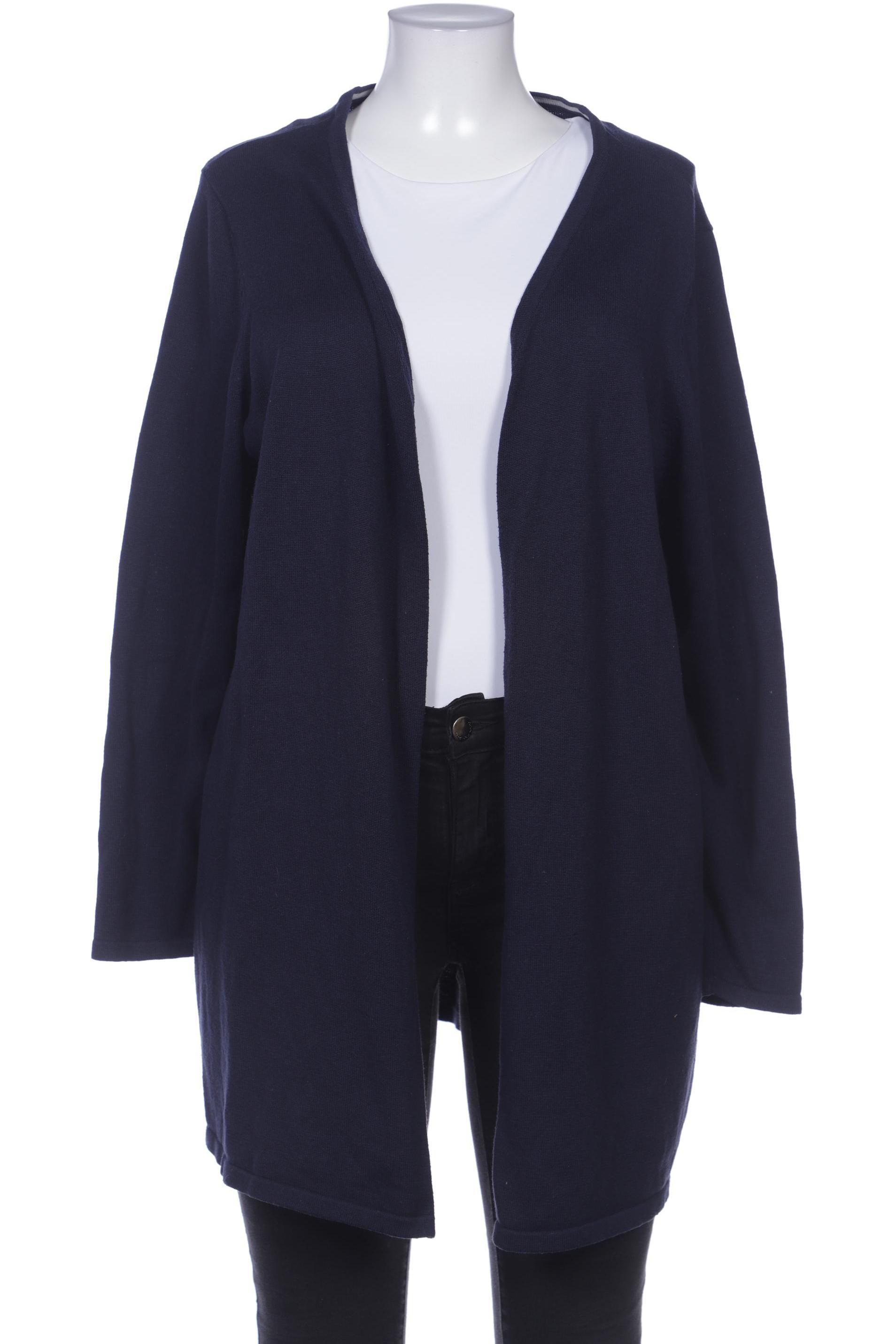 

sheego Damen Strickjacke, marineblau, Gr. 48