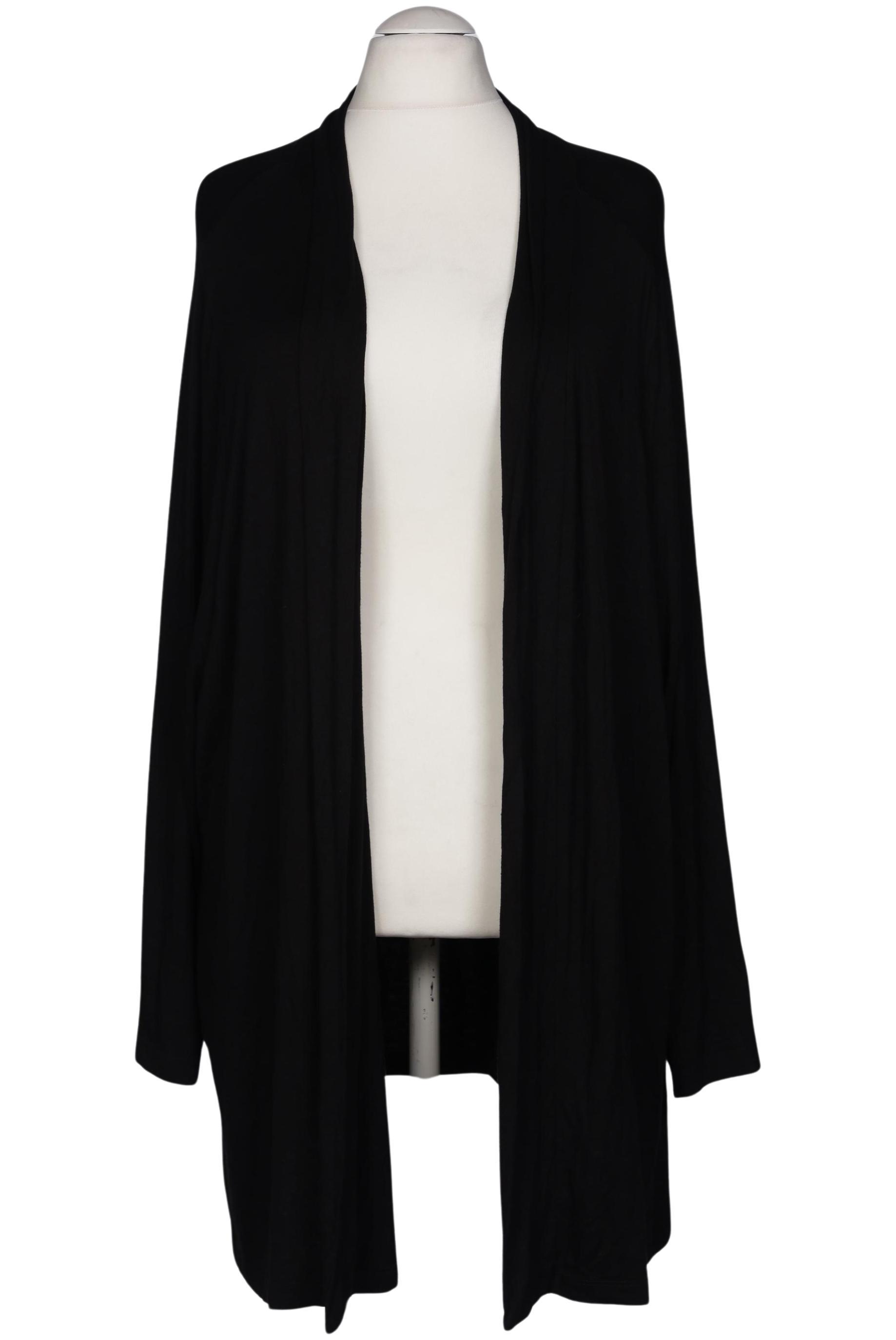 

sheego Damen Strickjacke, schwarz, Gr. 56