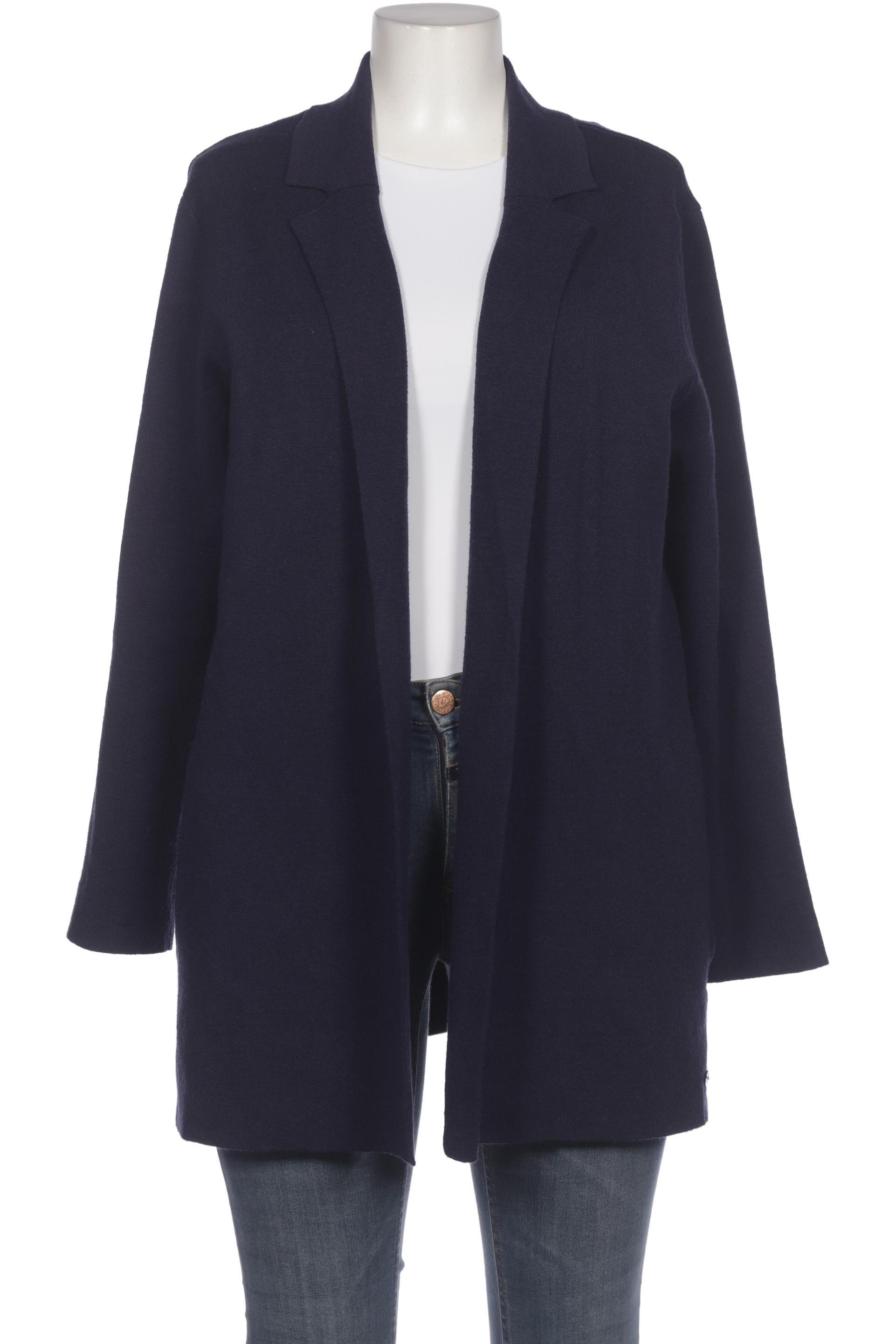 

sheego Damen Strickjacke, marineblau, Gr. 48