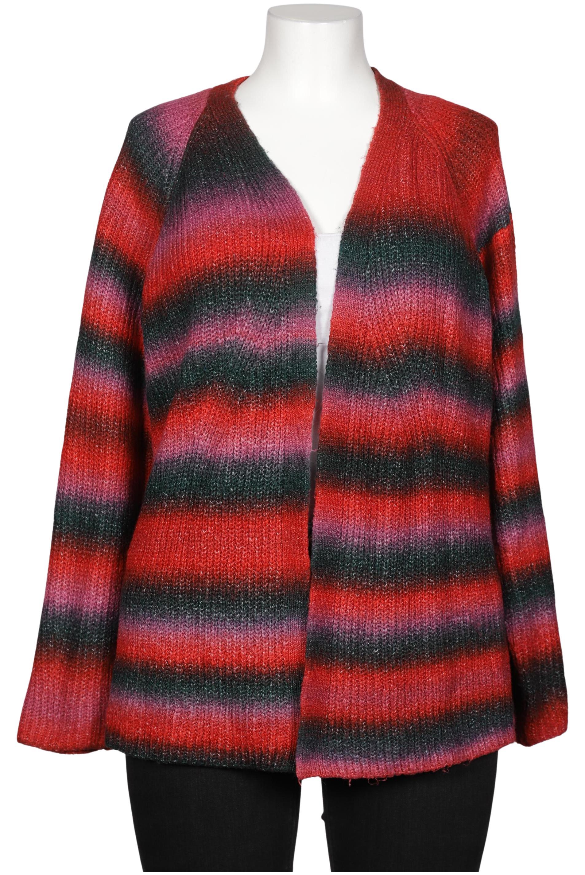 

sheego Damen Strickjacke, mehrfarbig, Gr. 48