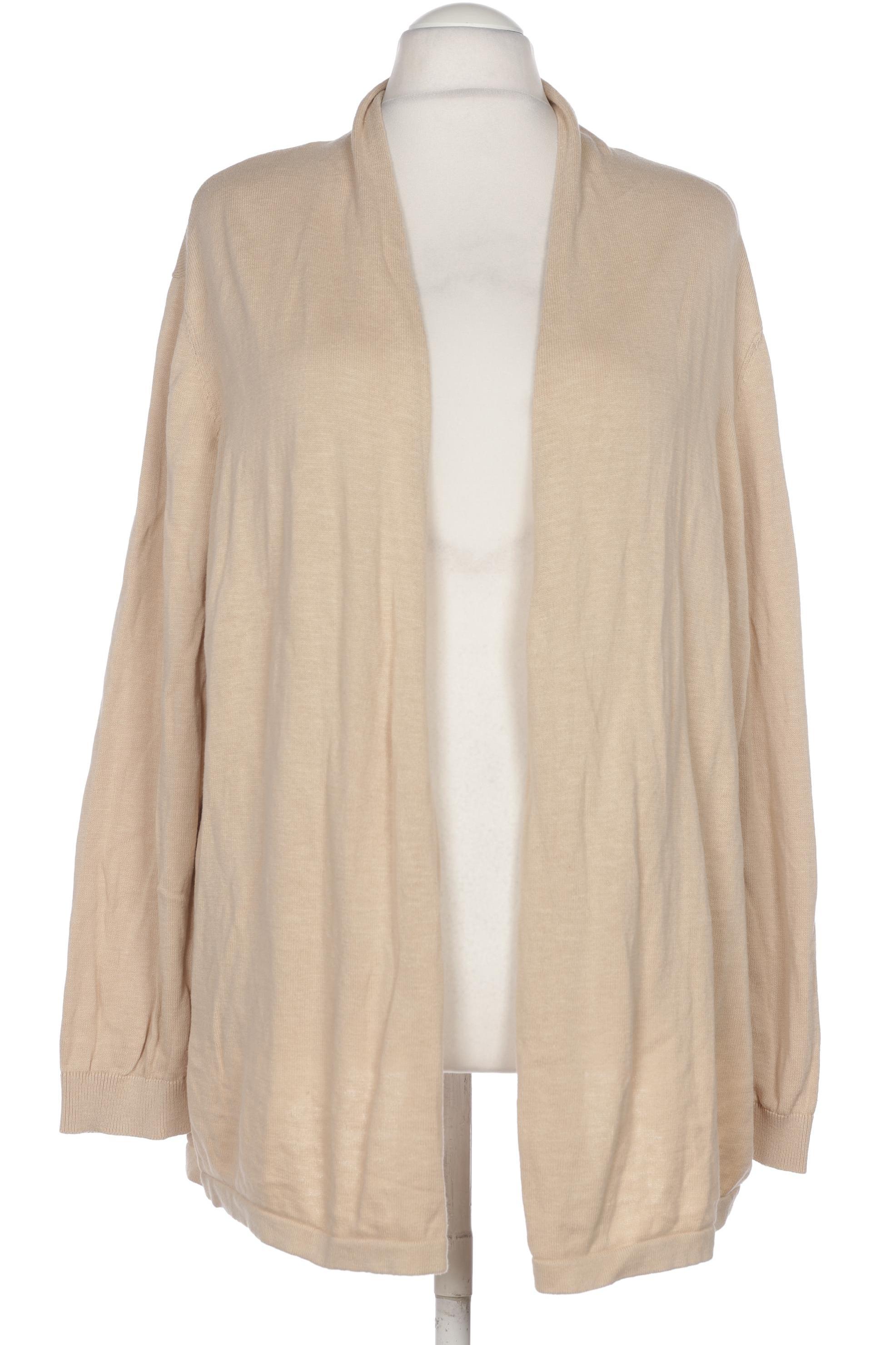 

sheego Damen Strickjacke, beige
