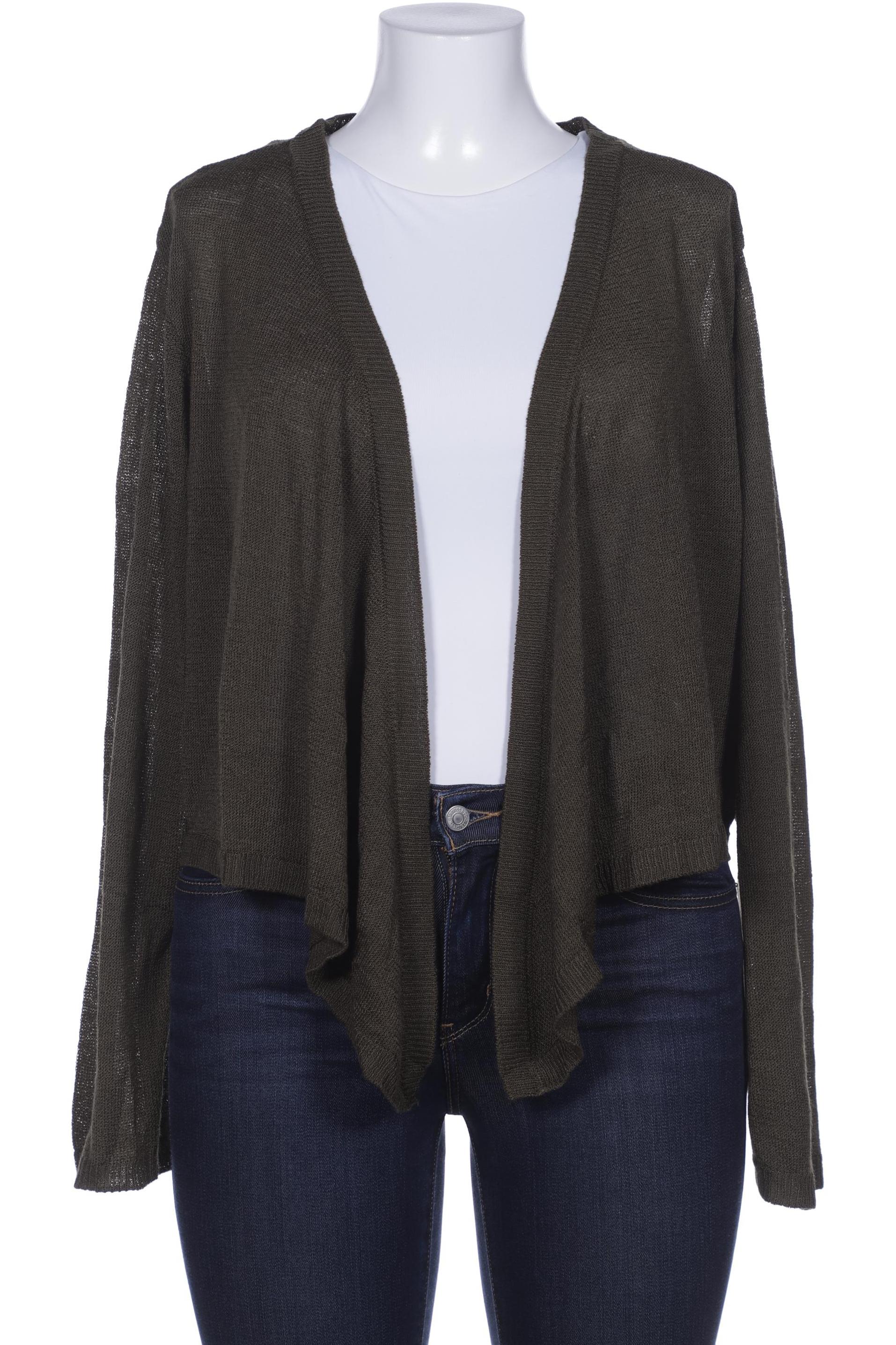 

sheego Damen Strickjacke, grün