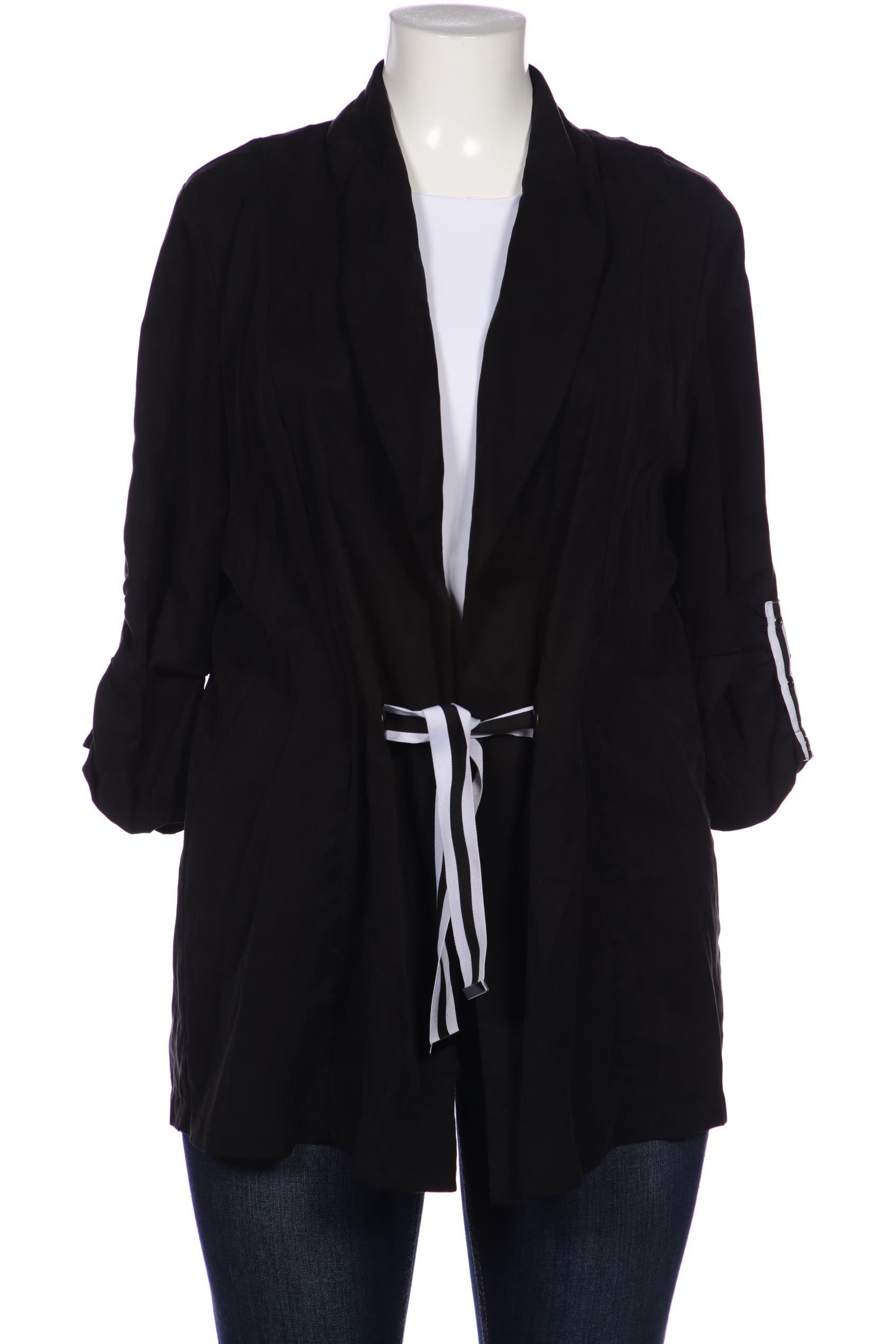

sheego Damen Strickjacke, schwarz