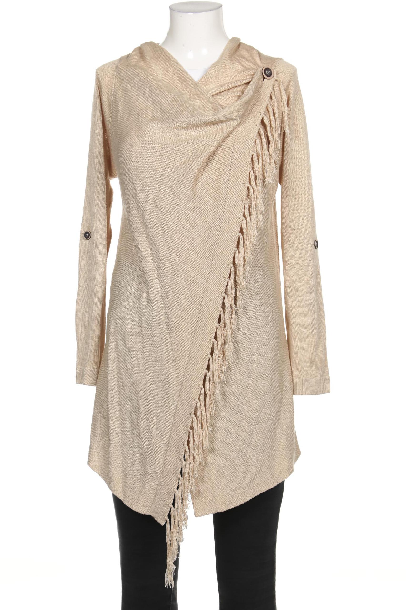 

sheego Damen Strickjacke, beige, Gr. 40