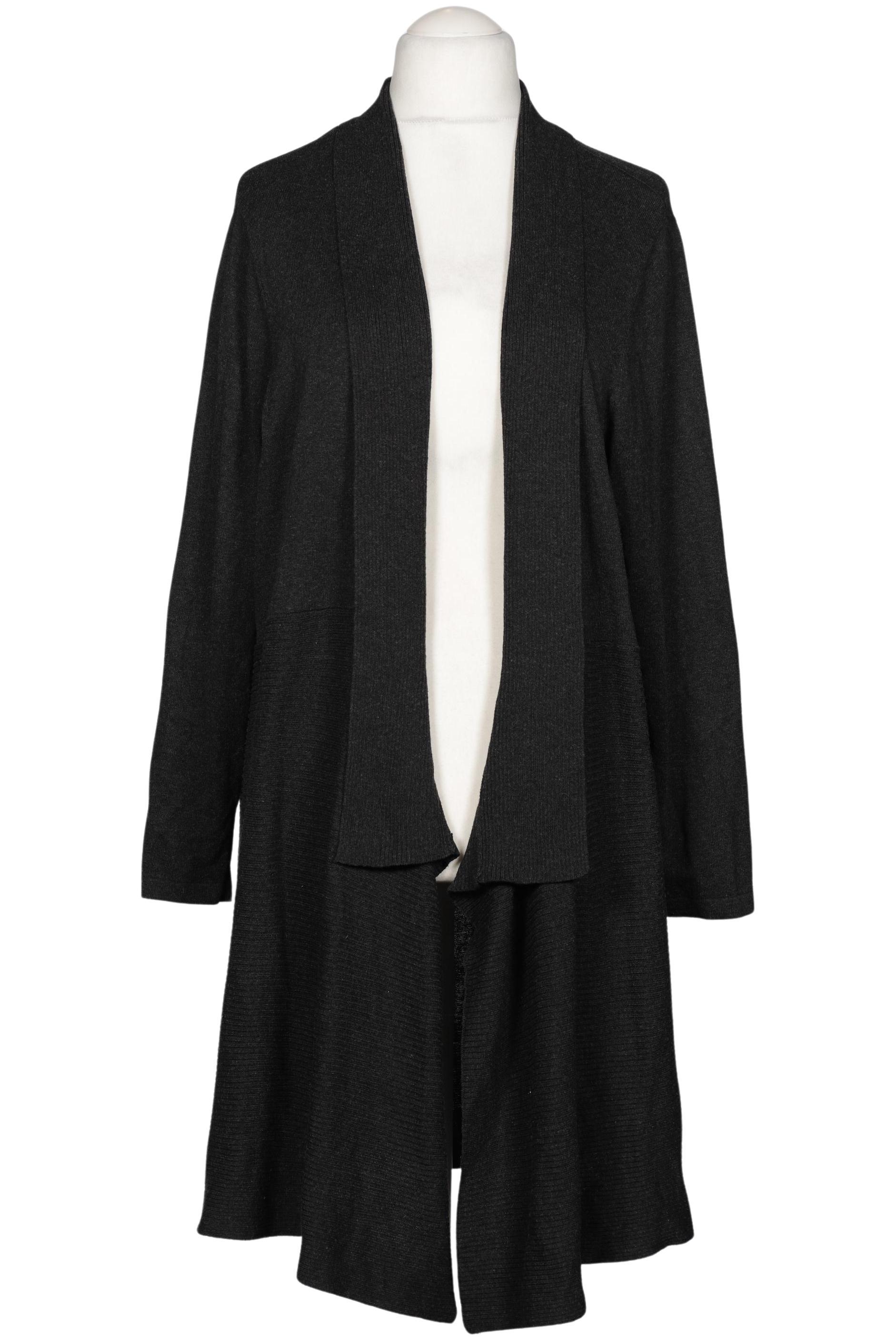 

sheego Damen Strickjacke, grau, Gr. 52