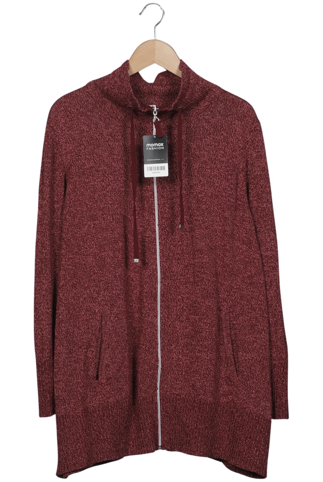 

sheego Damen Strickjacke, rot, Gr. 52