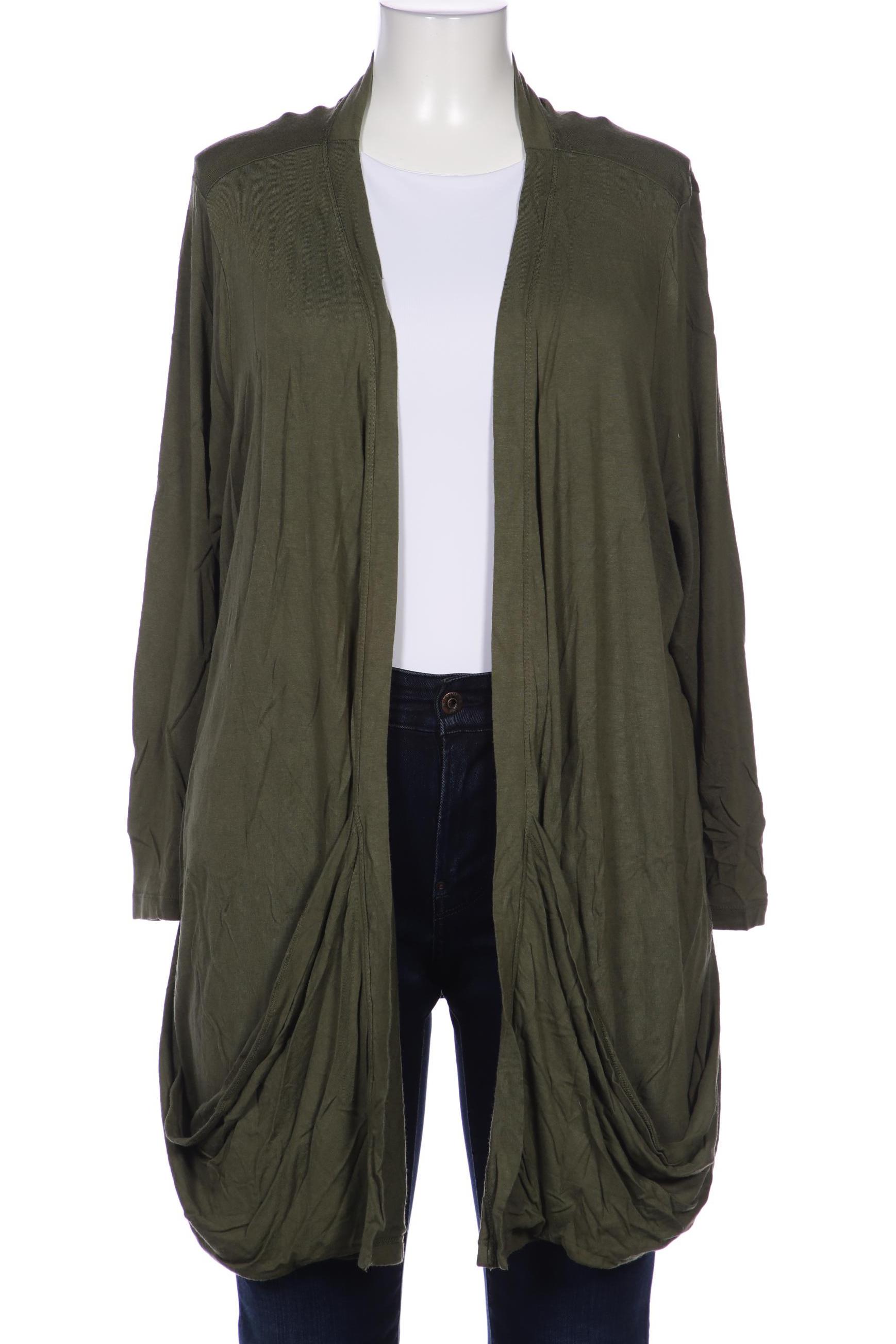 

sheego Damen Strickjacke, grün