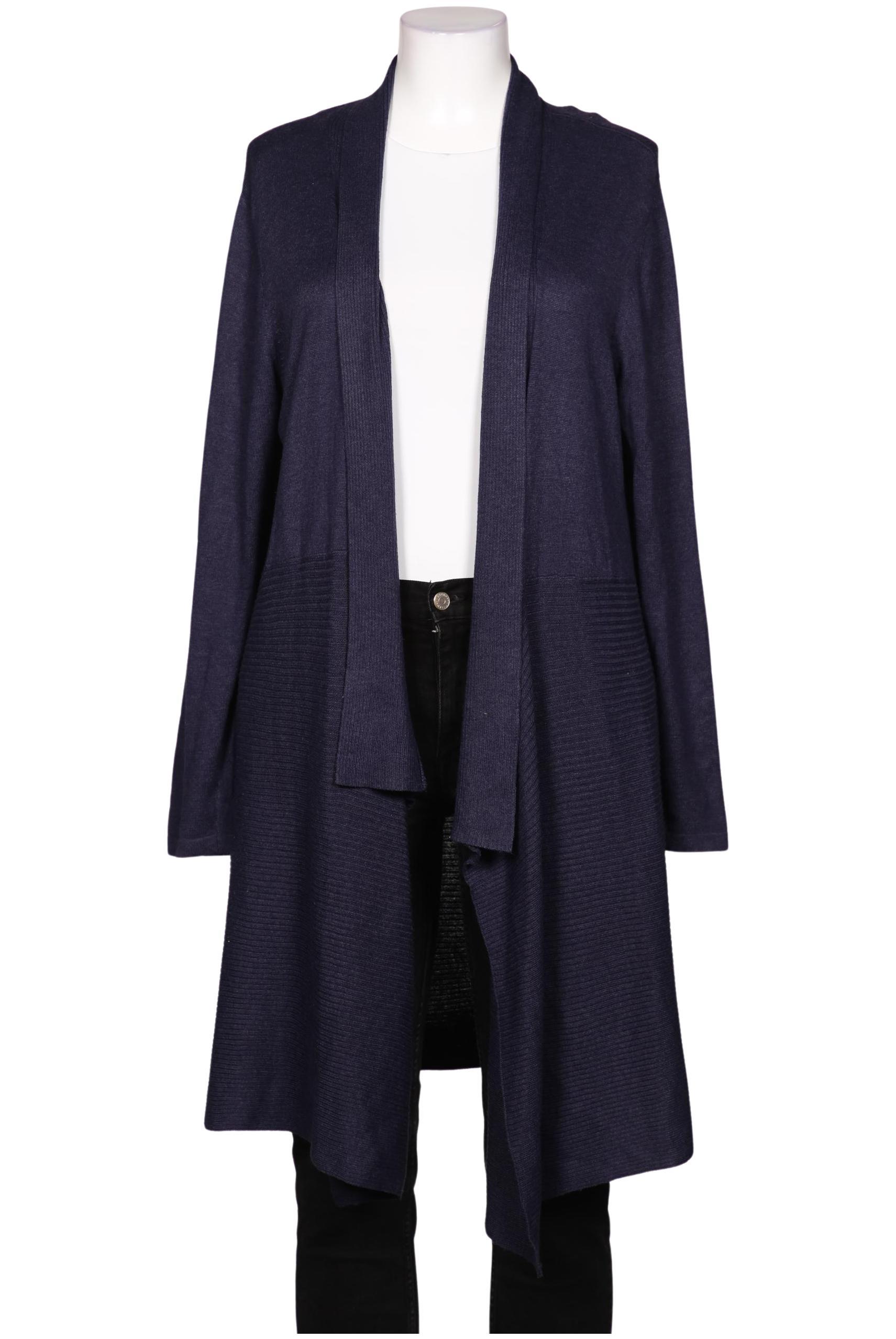 

sheego Damen Strickjacke, marineblau, Gr. 44