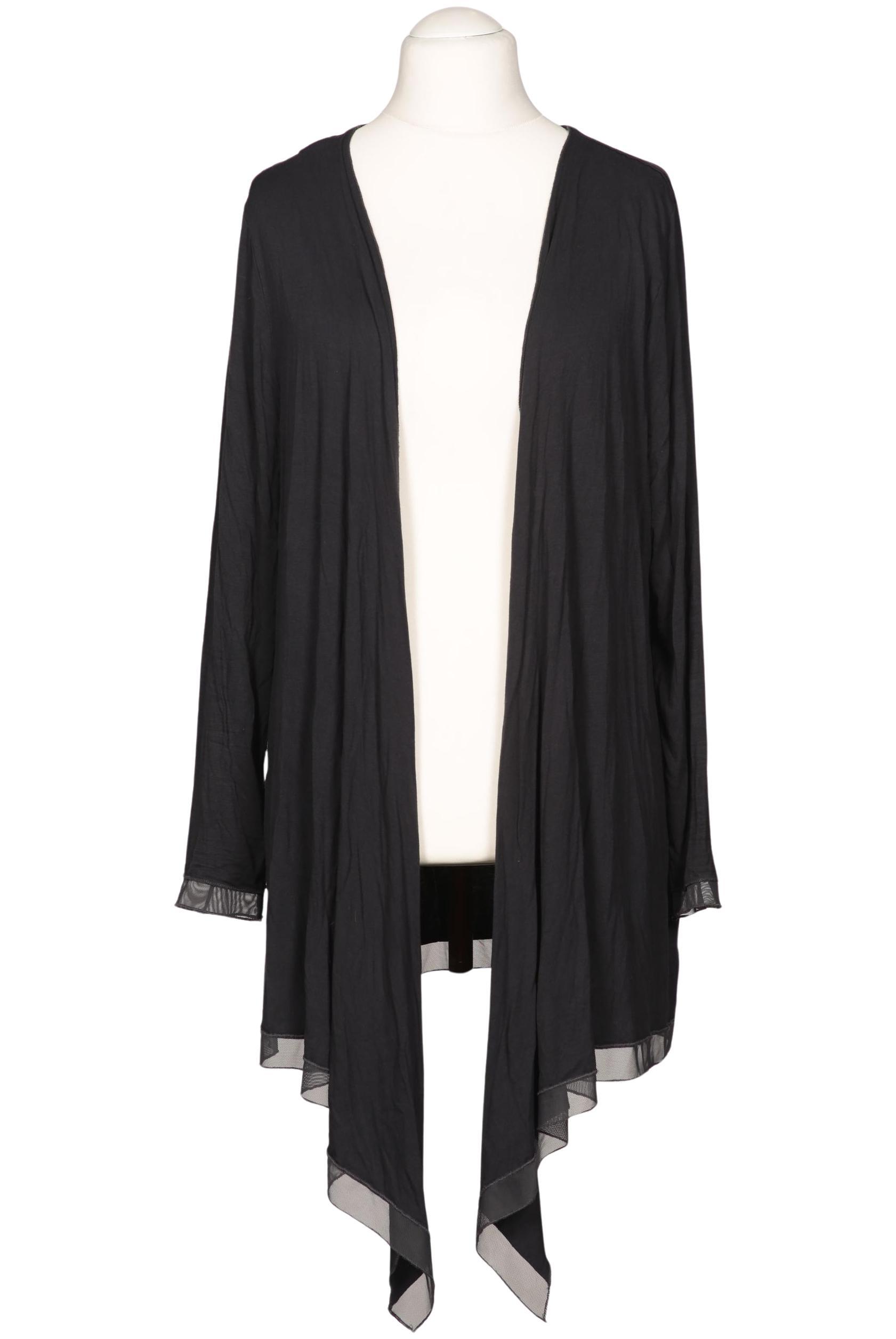 

sheego Damen Strickjacke, grau, Gr. 48