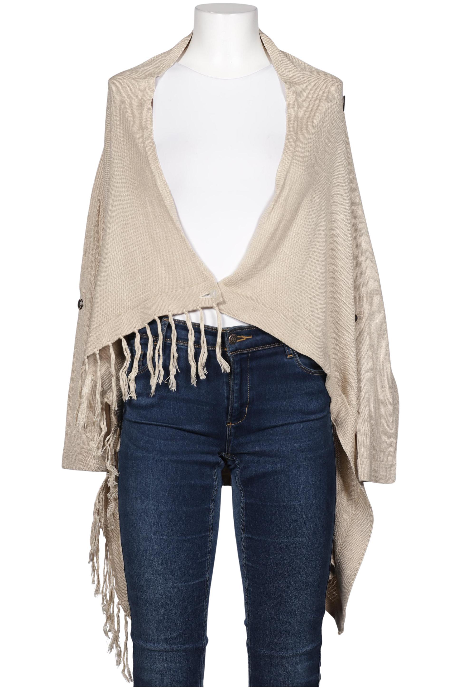 

sheego Damen Strickjacke, beige, Gr. 40
