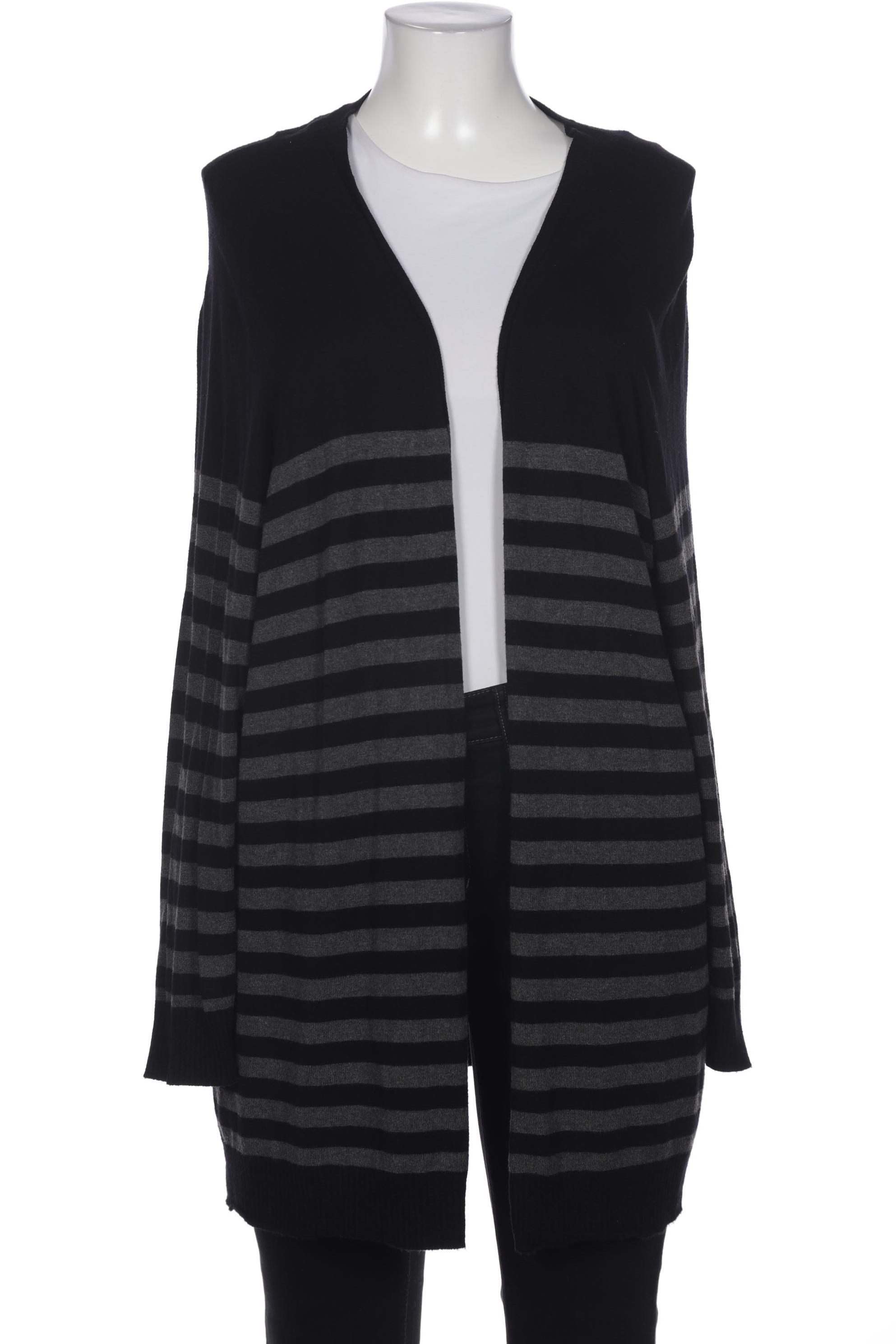 

sheego Damen Strickjacke, schwarz, Gr. 52