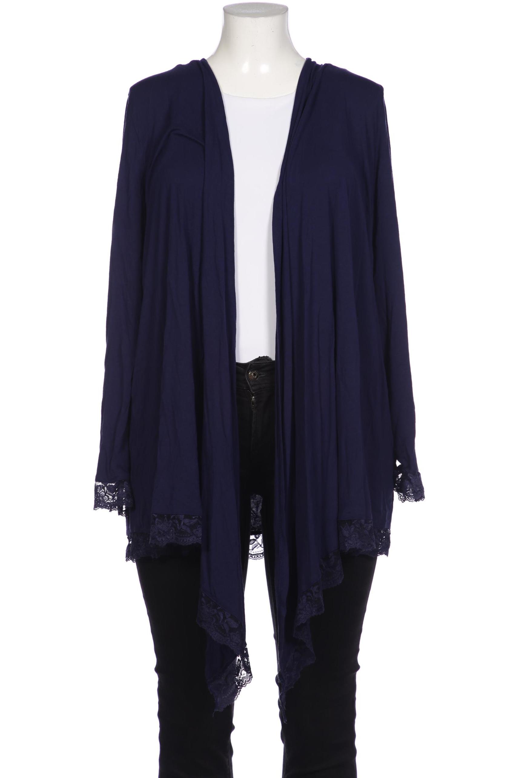 

sheego Damen Strickjacke, marineblau, Gr. 52