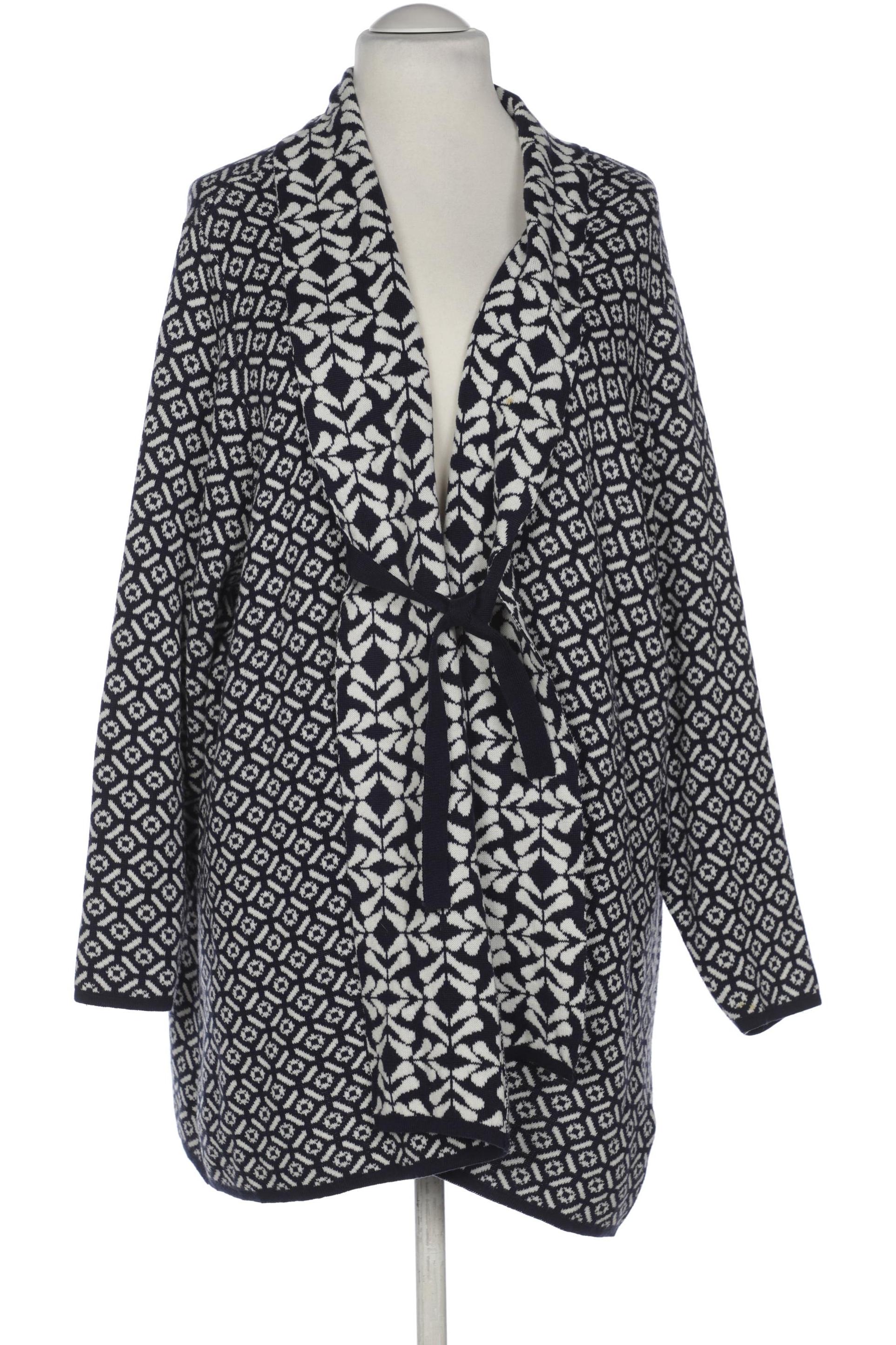 

sheego Damen Strickjacke, marineblau, Gr. 56