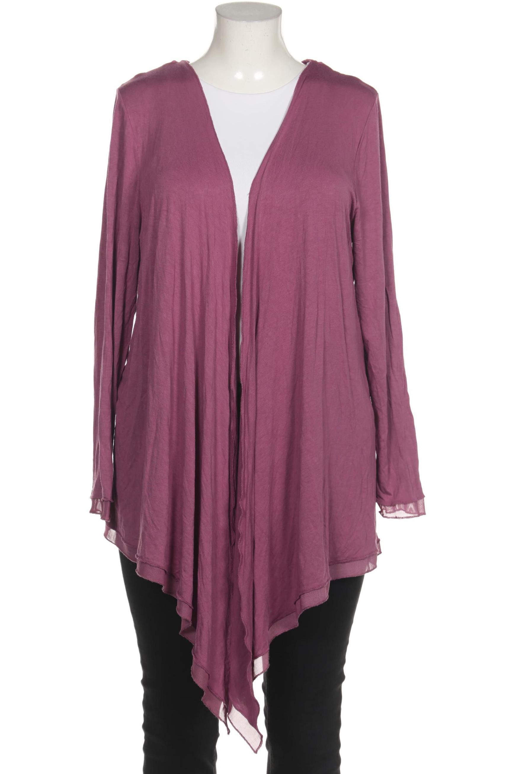 

sheego Damen Strickjacke, pink, Gr. 44