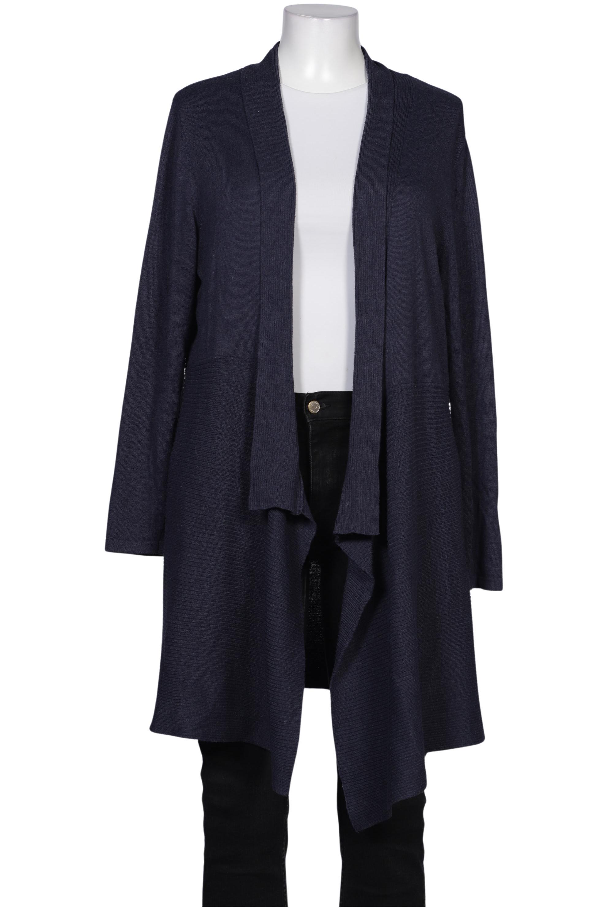 

sheego Damen Strickjacke, marineblau, Gr. 44