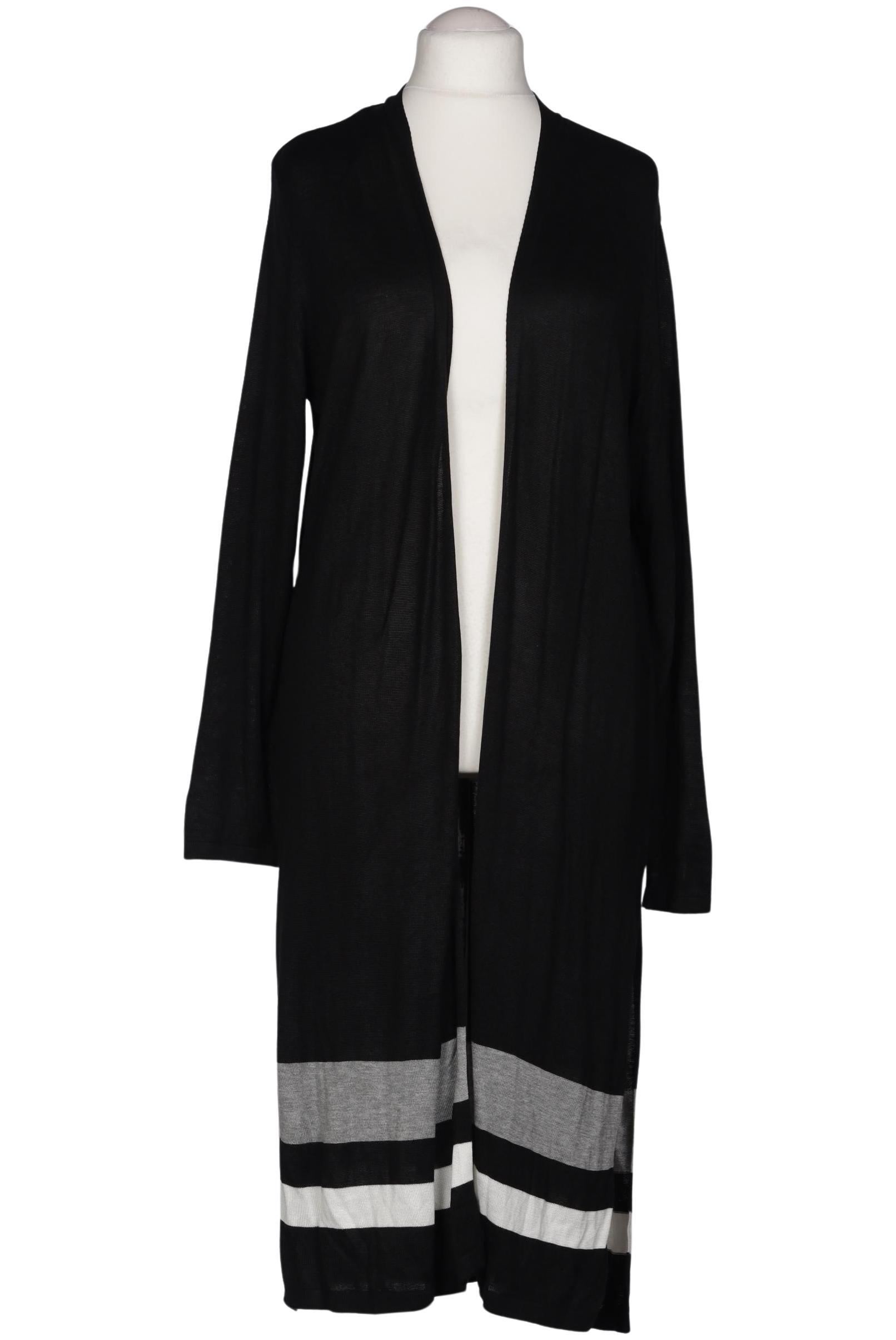 

sheego Damen Strickjacke, schwarz, Gr. 48