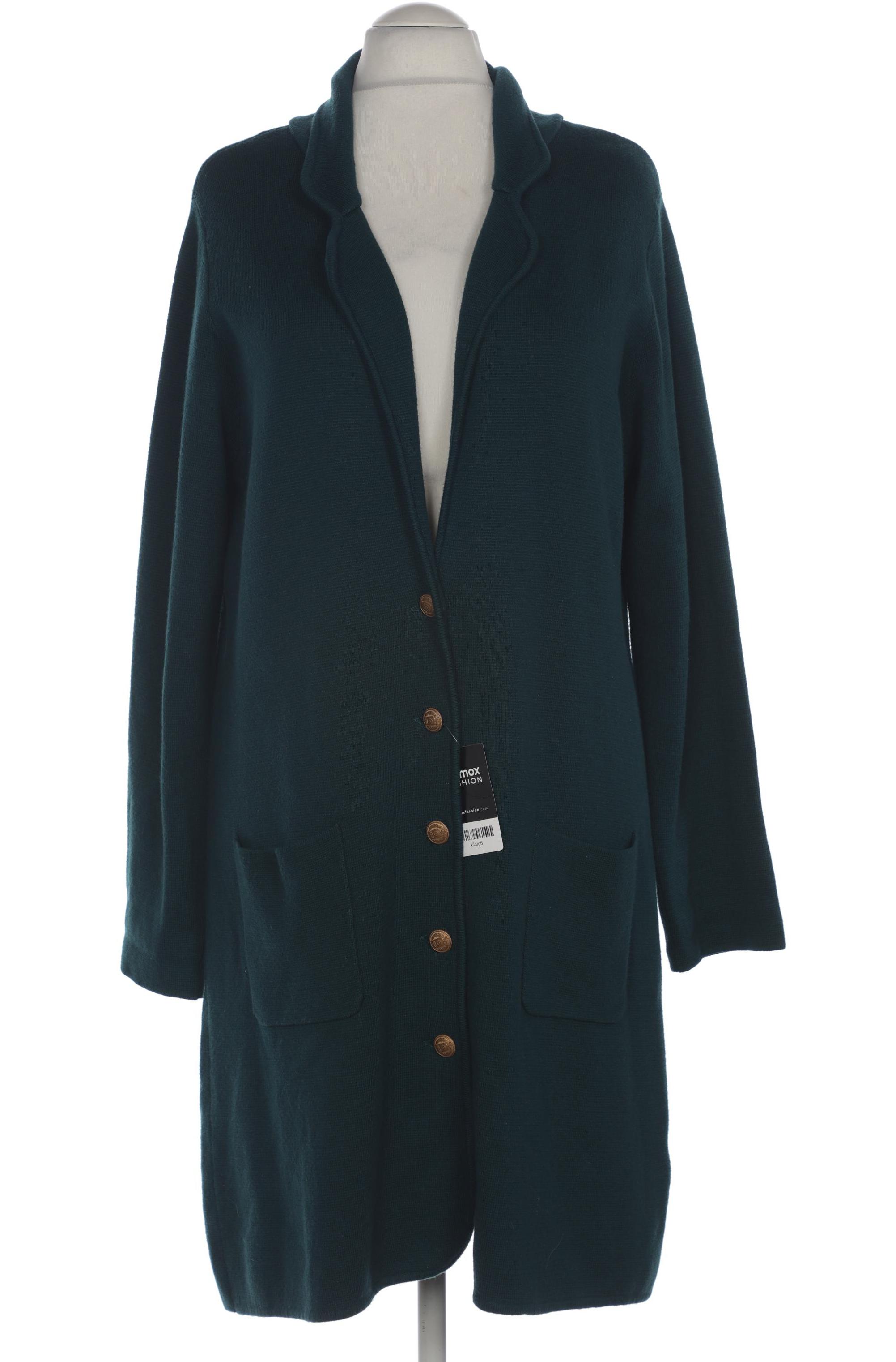 

sheego Damen Strickjacke, grün, Gr. 46